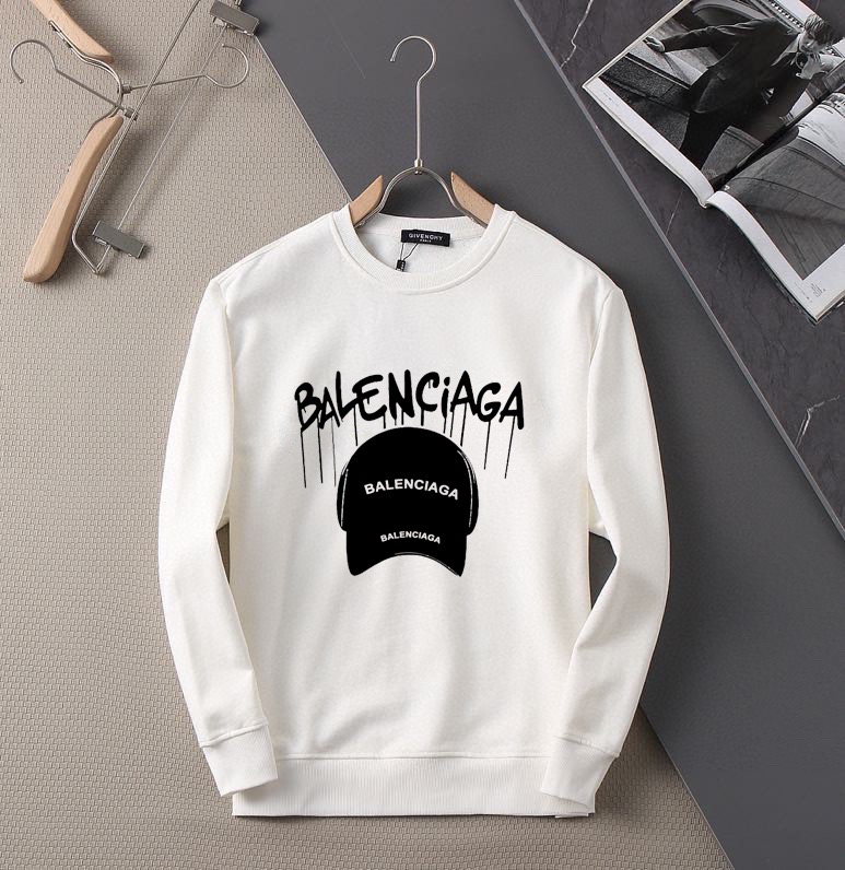 Balenciaga 品牌: 巴黎世家 (胖子福音) 2026ss早春最新款长袖圆领卫衣