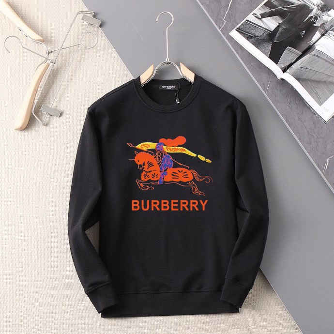Burberry 品牌: 巴宝莉 (胖子福音) 2026ss早春最新款长袖圆领卫衣