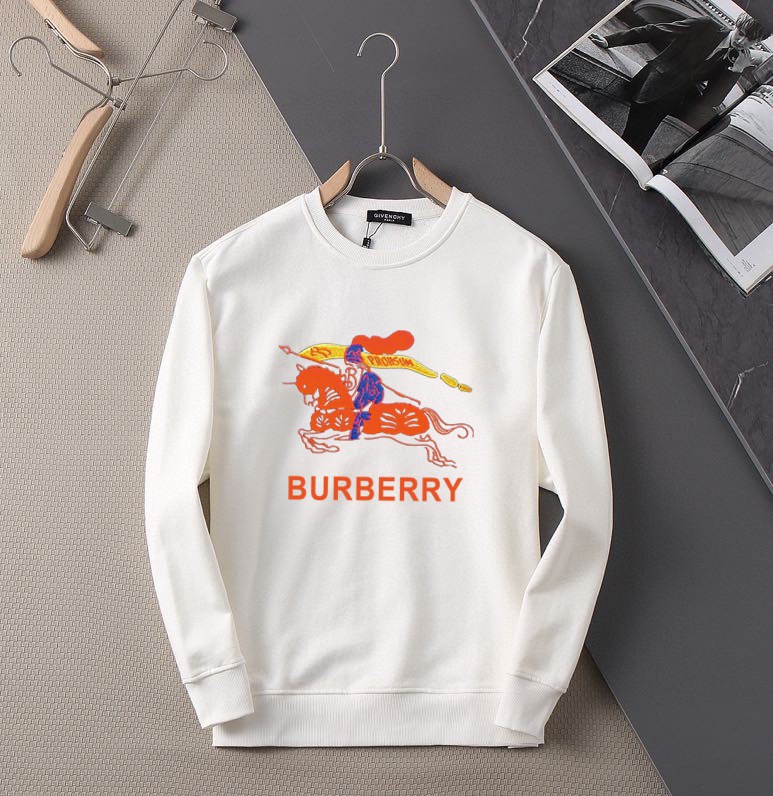 Burberry 品牌: 巴宝莉 (胖子福音) 2026ss早春最新款长袖圆领卫衣