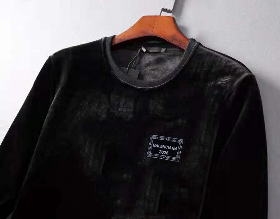 Balenciaga 品牌:巴黎世家 (胖子福音) 套装来袭 专注官网 2026全新 金丝绒套装 狠货 就为一个贴合、完美的上身效果 全天然优质金丝绒100%