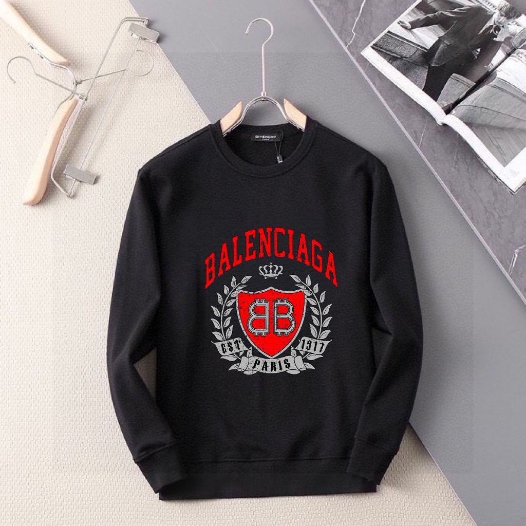 Balenciaga 品牌: 巴黎世家 (胖子福音) 2026ss早春最新款长袖圆领卫衣