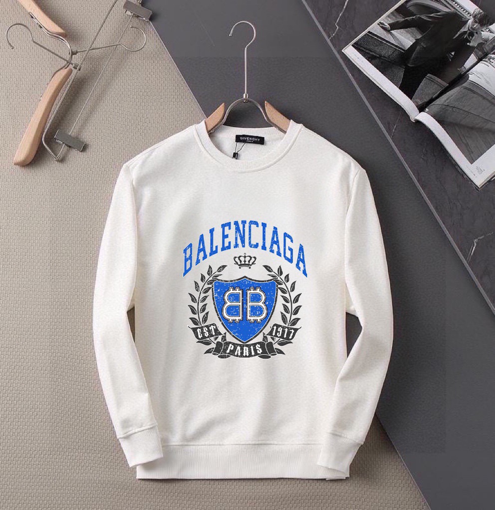 Balenciaga 品牌: 巴黎世家 (胖子福音) 2026ss早春最新款长袖圆领卫衣