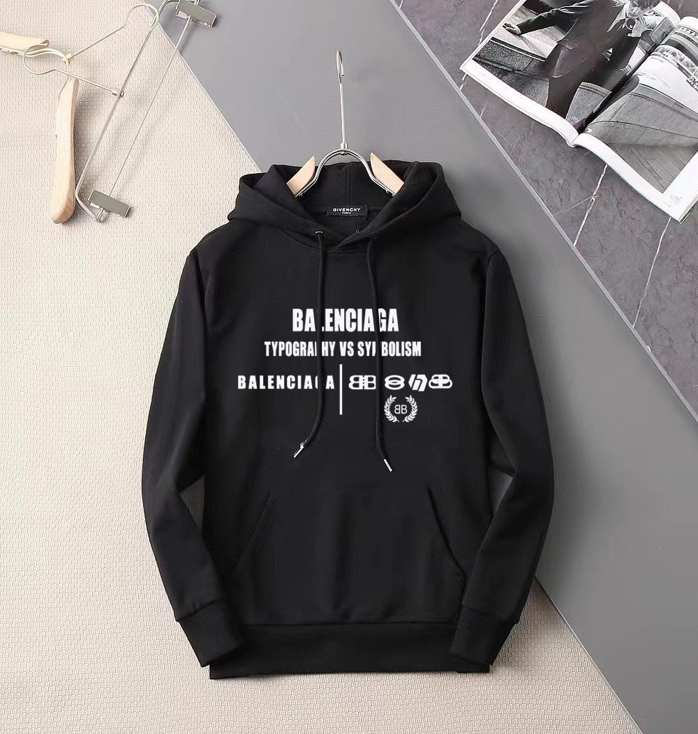 Balenciaga 品牌：巴黎世家 (胖子福音) 2026ss秋款最新款长袖圆领卫衣
