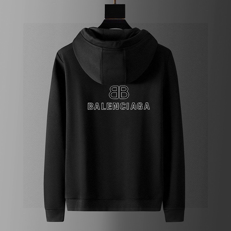 Balenciaga 品牌：巴黎世家 (胖子福音) 套装来袭 专注官网 2026全新 开衫卫衣套装 狠货 就为一个贴合、完美的上身效果 全天然优质罗马棉100%