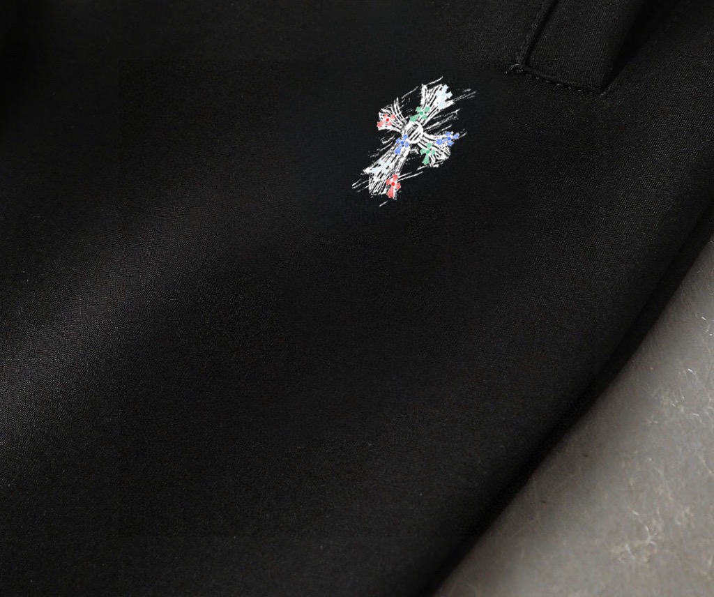 Chrome Hearts 品牌: 克罗心 (加绒加厚)2026早春款新品 明星最爱时装味休闲套装