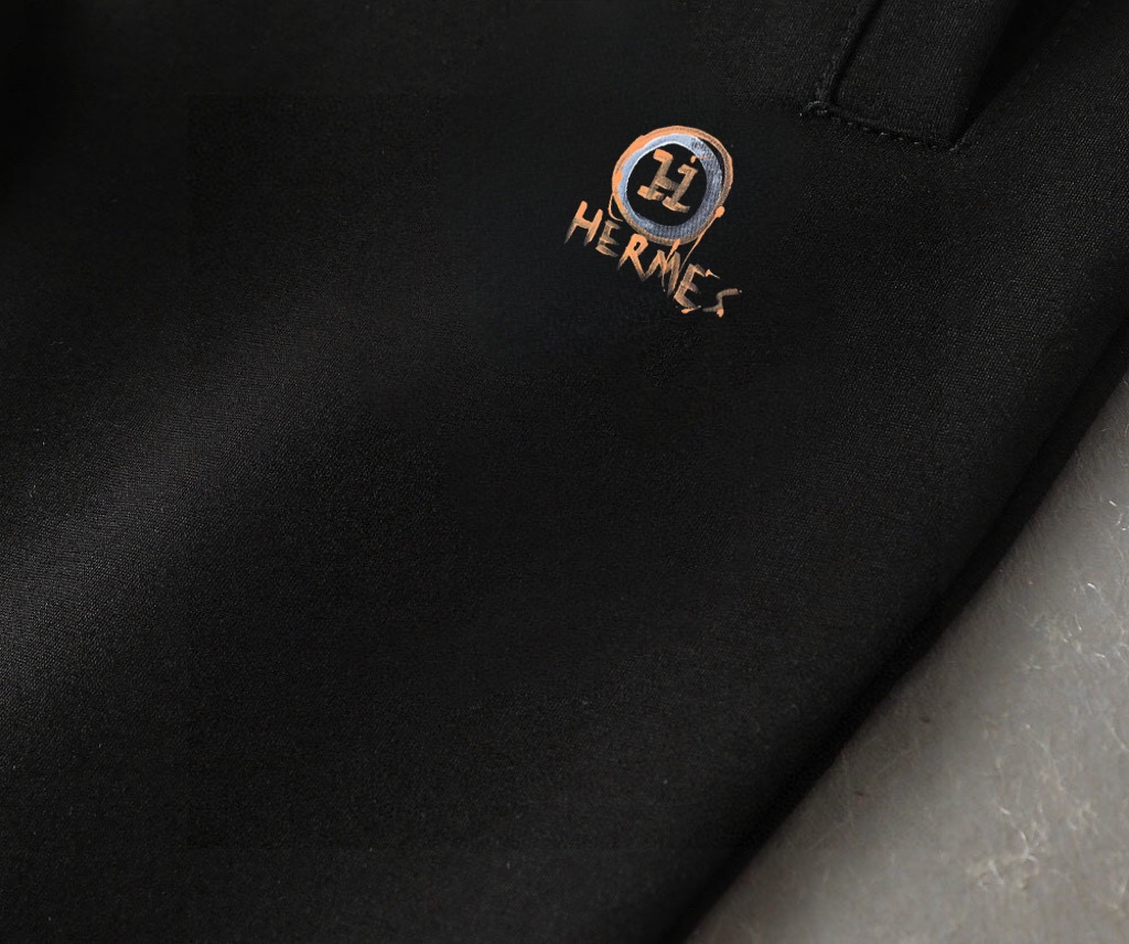 Hermès 品牌: 爱马仕 (加绒加厚)2026早春款新品 明星最爱时装味休闲套装