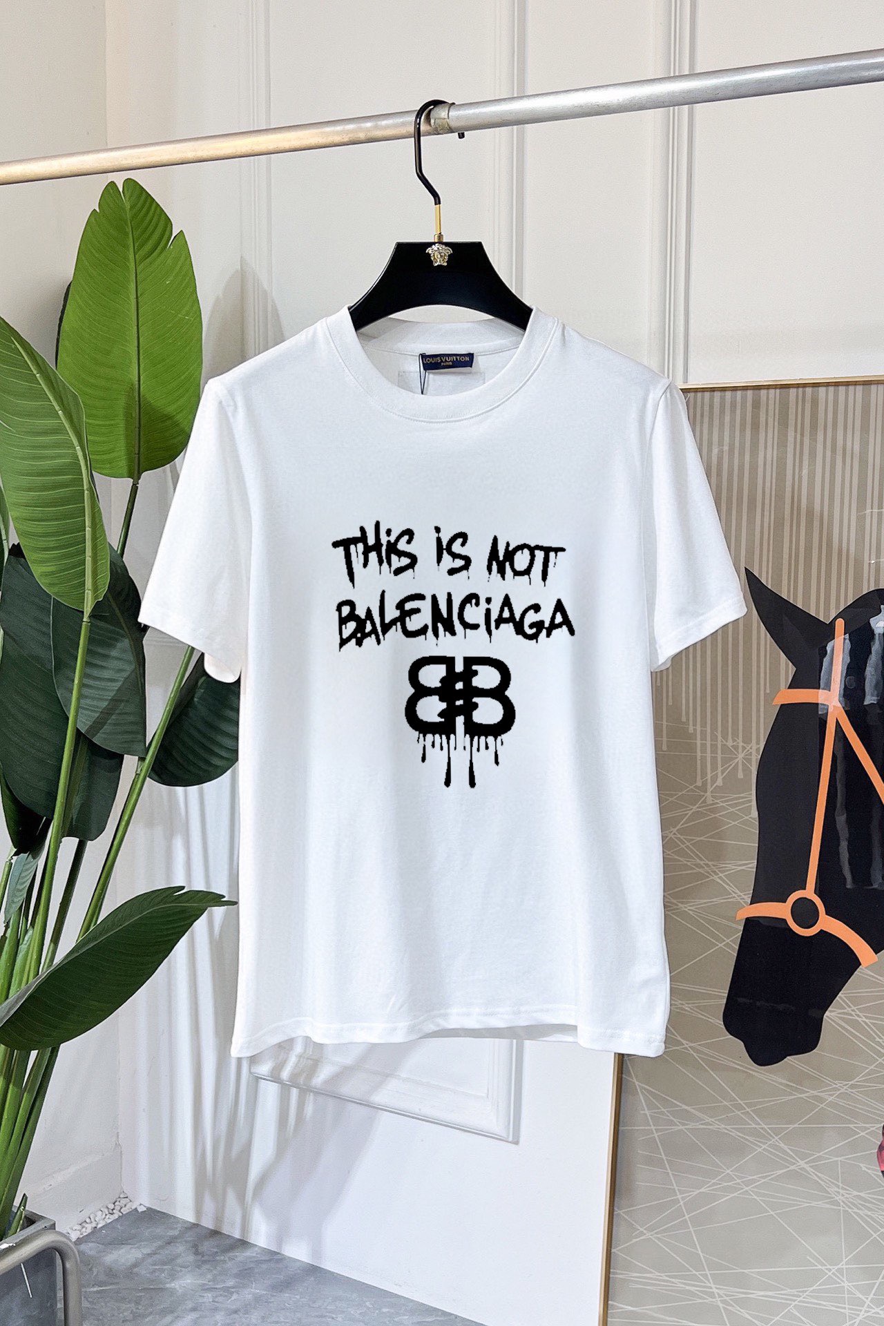 Balenciaga 品牌： 巴黎世家 (胖子福音) 男士休闲短袖T恤 2026春夏新品