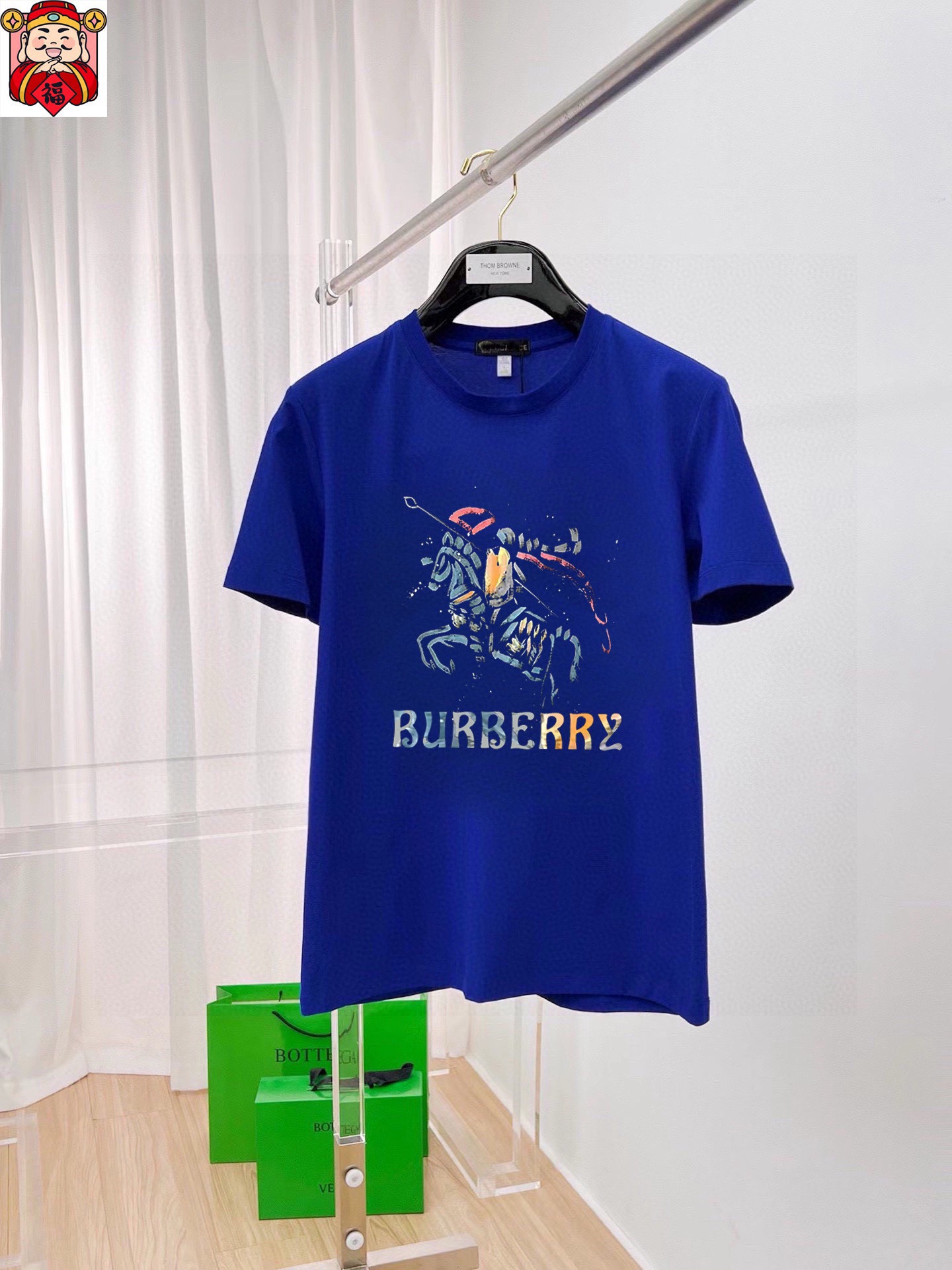 Burberry 品牌： 巴宝莉 (胖子福音) 男士休闲短袖T恤 2026春夏新品