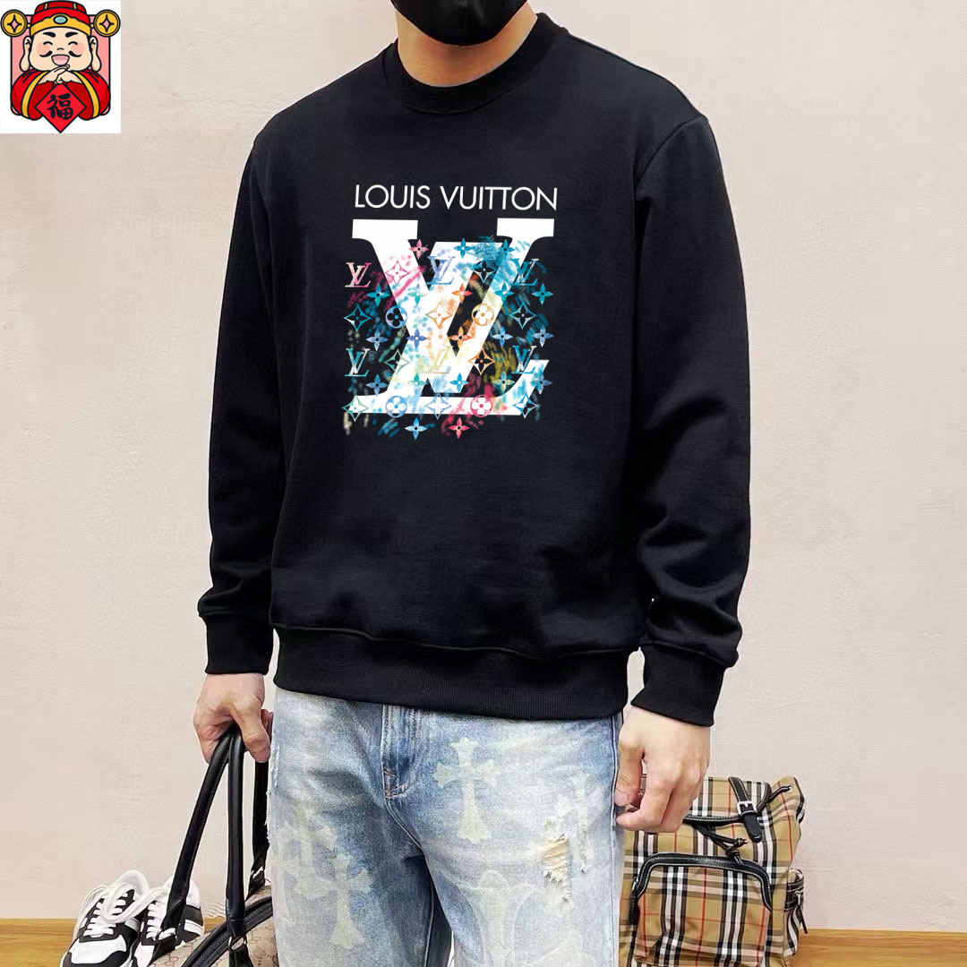 P100 Marca: LV (Fat Man Gospel) 2026ss última sudadera de manga larga y cuello redondo a principios de primavera, a la …