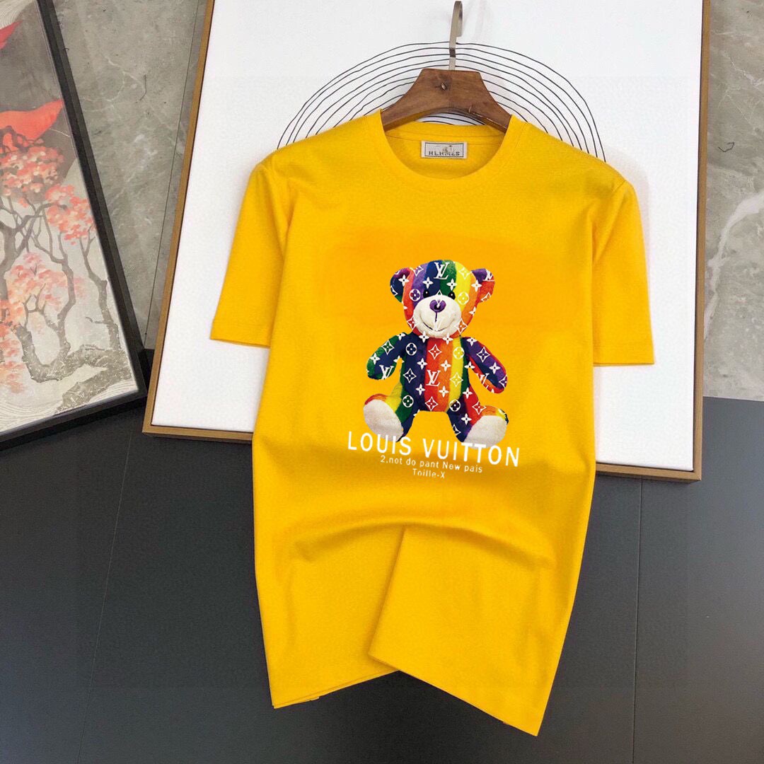 Louis Vuitton 品牌： LV (胖子福音) 男士休闲短袖T恤 2026春夏新品