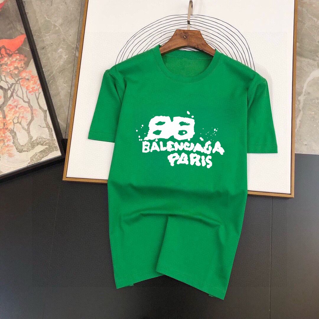 Balenciaga 品牌： 巴黎世家 (胖子福音) 男士休闲短袖T恤 2026春夏新品