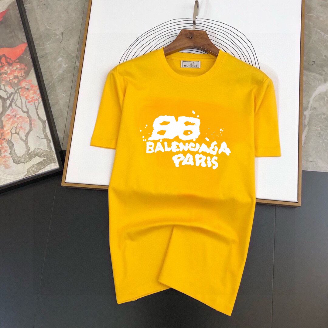 Balenciaga 品牌： 巴黎世家 (胖子福音) 男士休闲短袖T恤 2026春夏新品