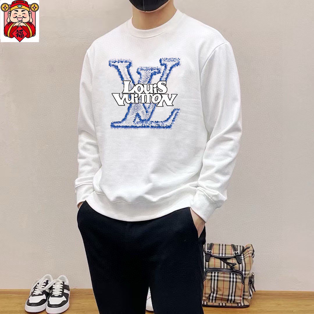P100 Marca: LV (Fat Man Gospel) 2026ss última sudadera de manga larga y cuello redondo a principios de primavera, a la …