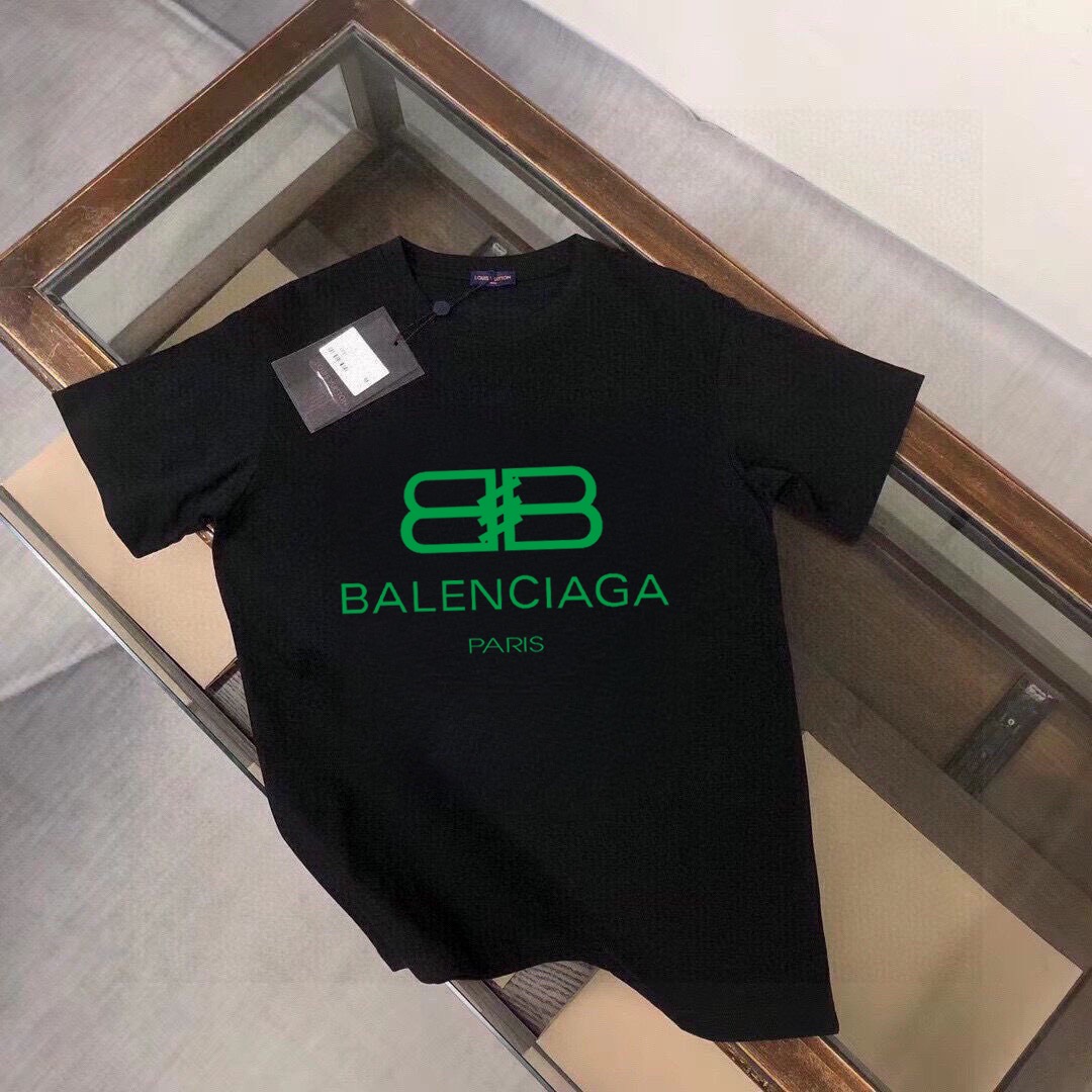 Balenciaga 品牌： 巴黎世家 (胖子福音) 男士休闲短袖T恤 2026春夏新品