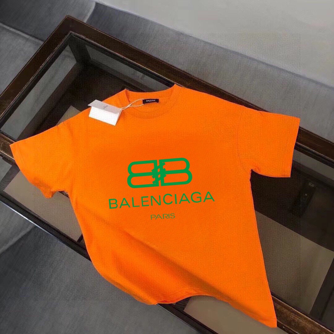 Balenciaga 品牌： 巴黎世家 (胖子福音) 男士休闲短袖T恤 2026春夏新品
