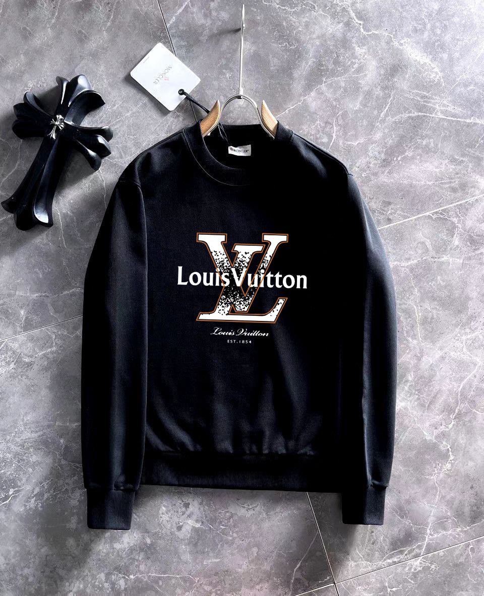 P100 Marca: LV (Fat Man Gospel) 2026ss última sudadera de manga larga y cuello redondo a principios de primavera, a la …