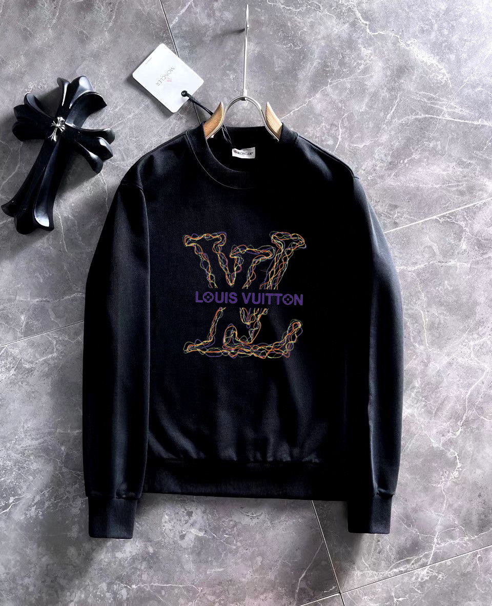 P100 Marca: LV (Fat Man Gospel) 2026ss última sudadera de manga larga y cuello redondo a principios de primavera, a la …