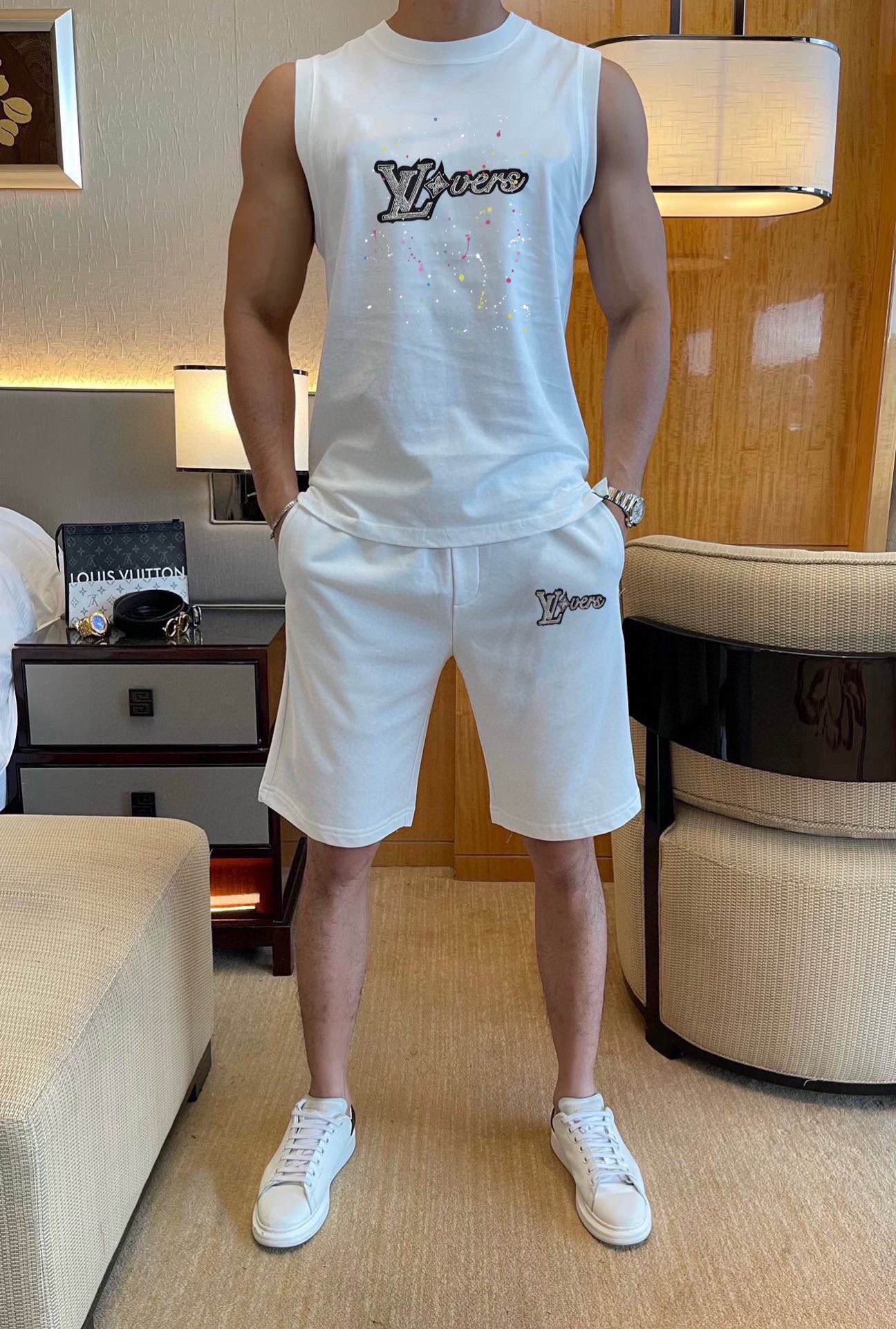 Louis Vuitton 品牌： LV 2026 夏季新品背心套装