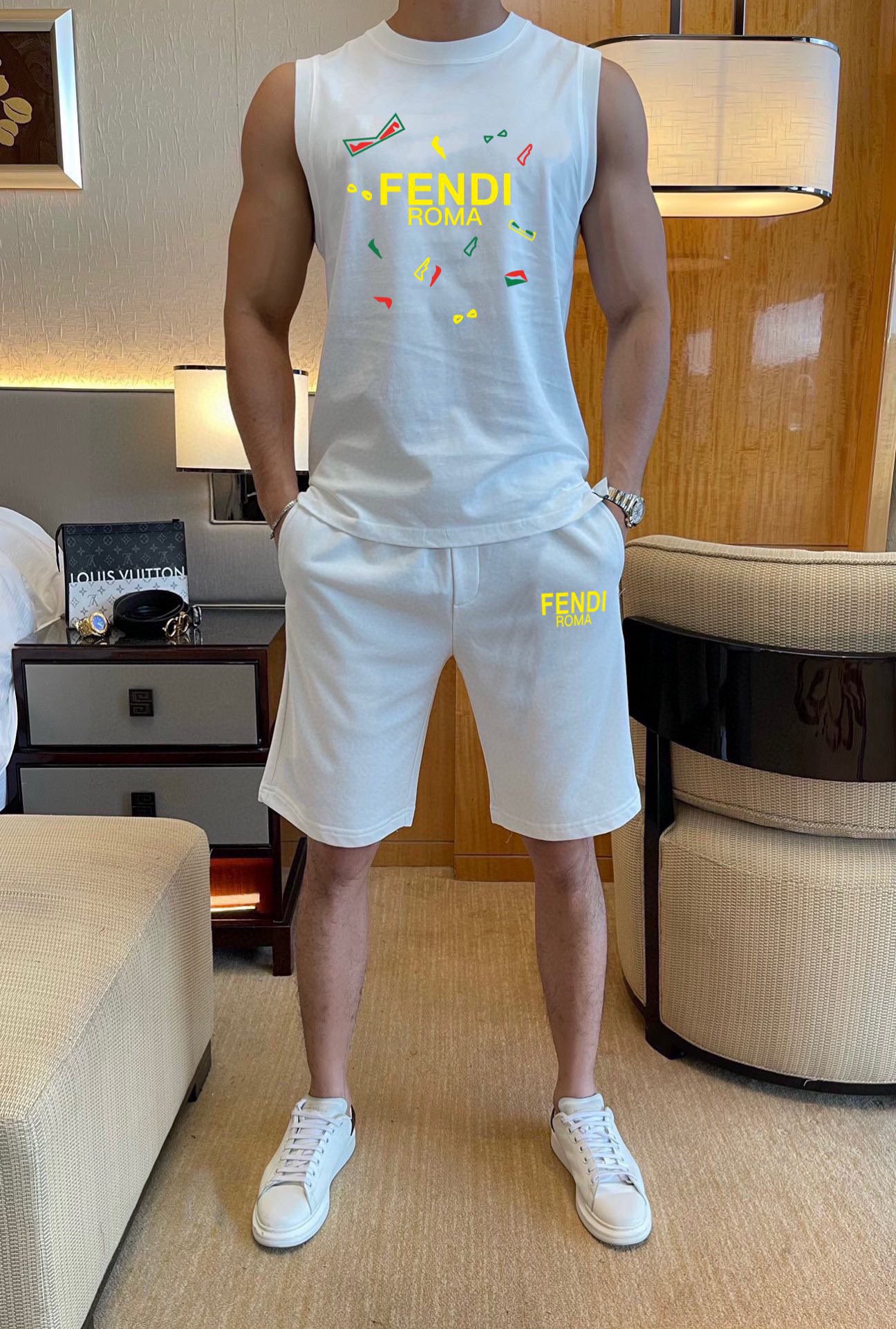 Louis Vuitton 品牌： LV 2026 夏季新品背心套装