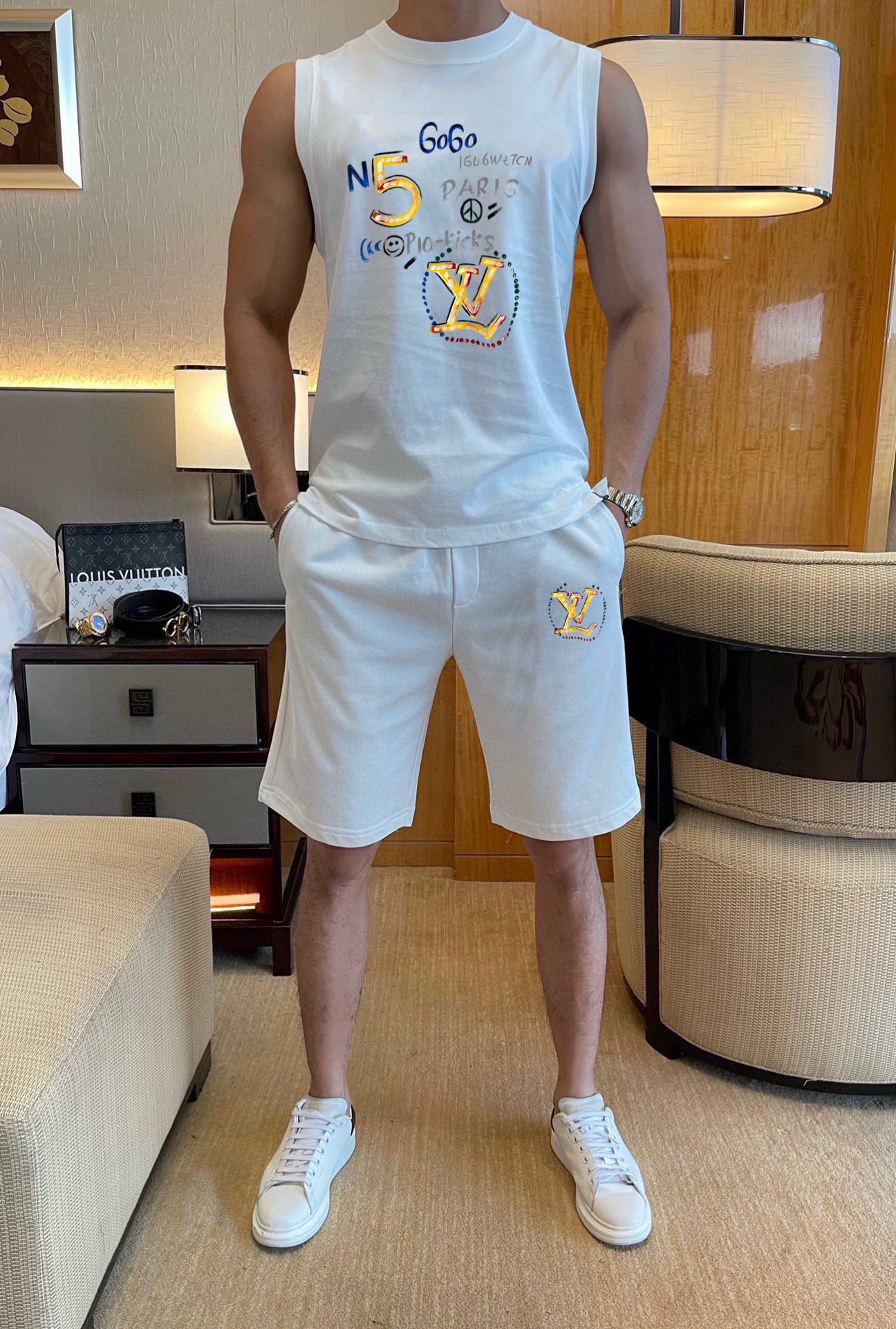 Louis Vuitton 品牌： LV 2026 夏季新品背心套装