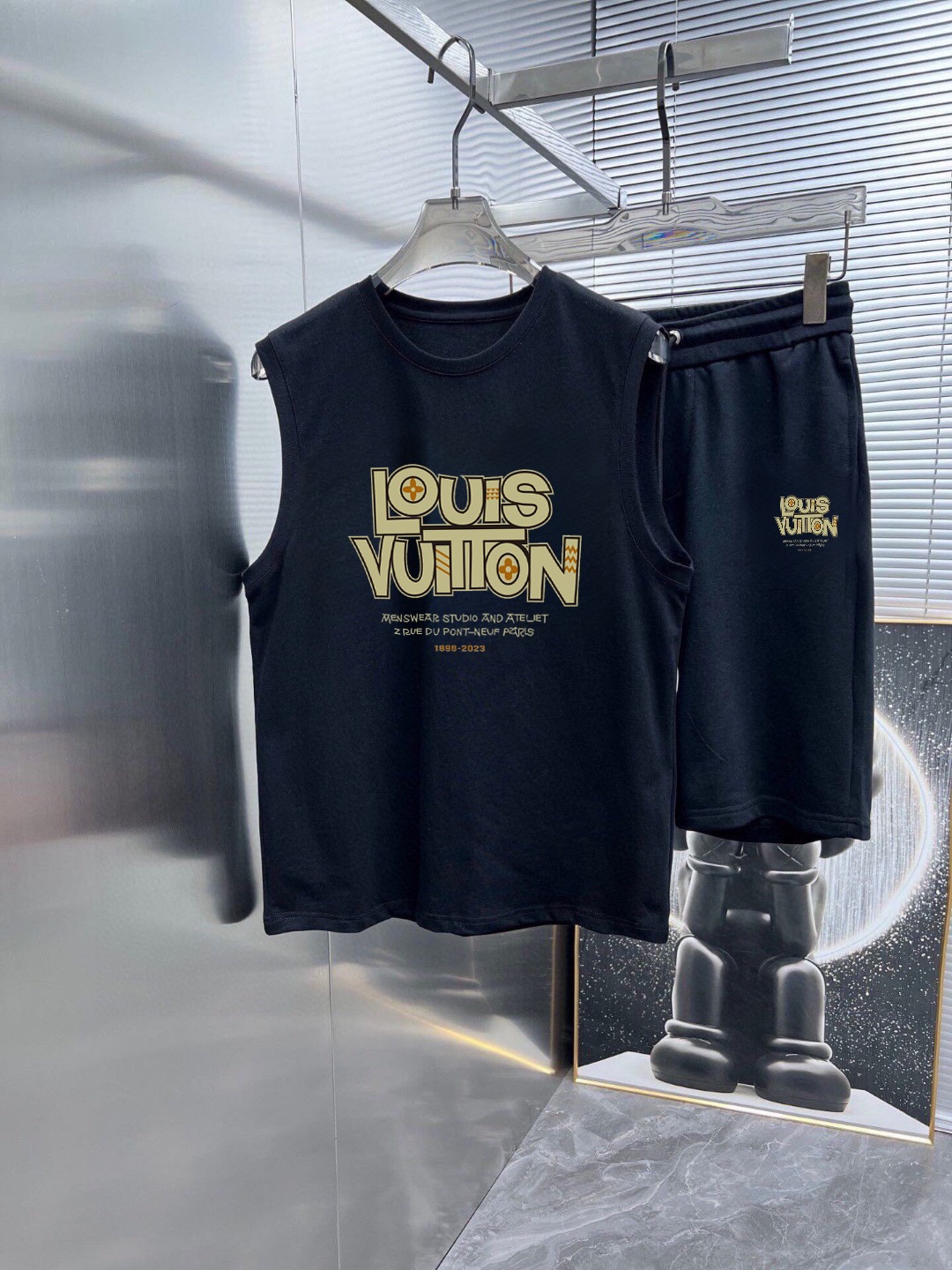 P120 Marca: LV 2026 nueva colección de verano, conjunto de chaleco, estilo clásico y simple, cualquiera puede usarlo fá…