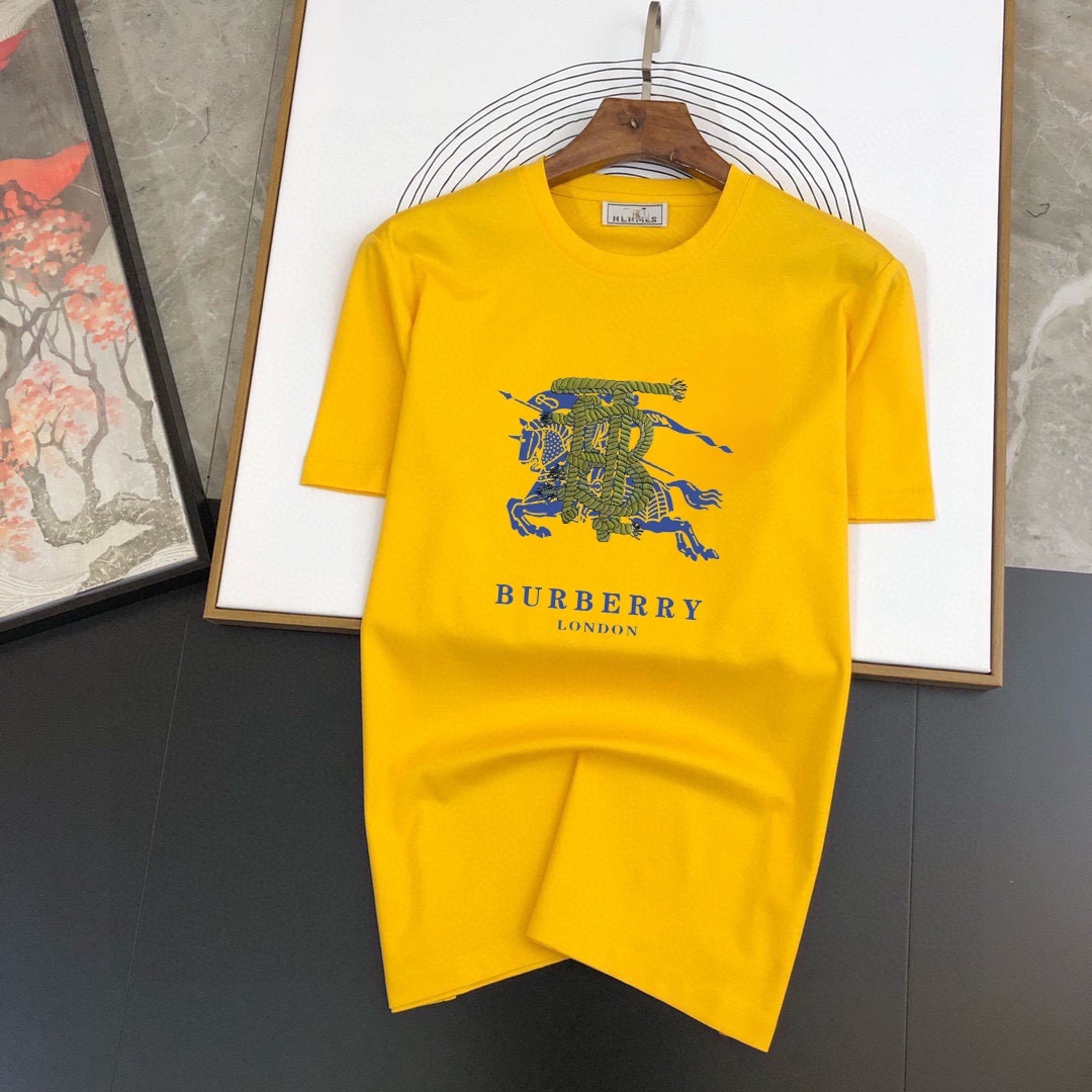 Burberry 品牌： 巴宝莉 (胖子福音) 男士休闲短袖T恤 2026春夏新品