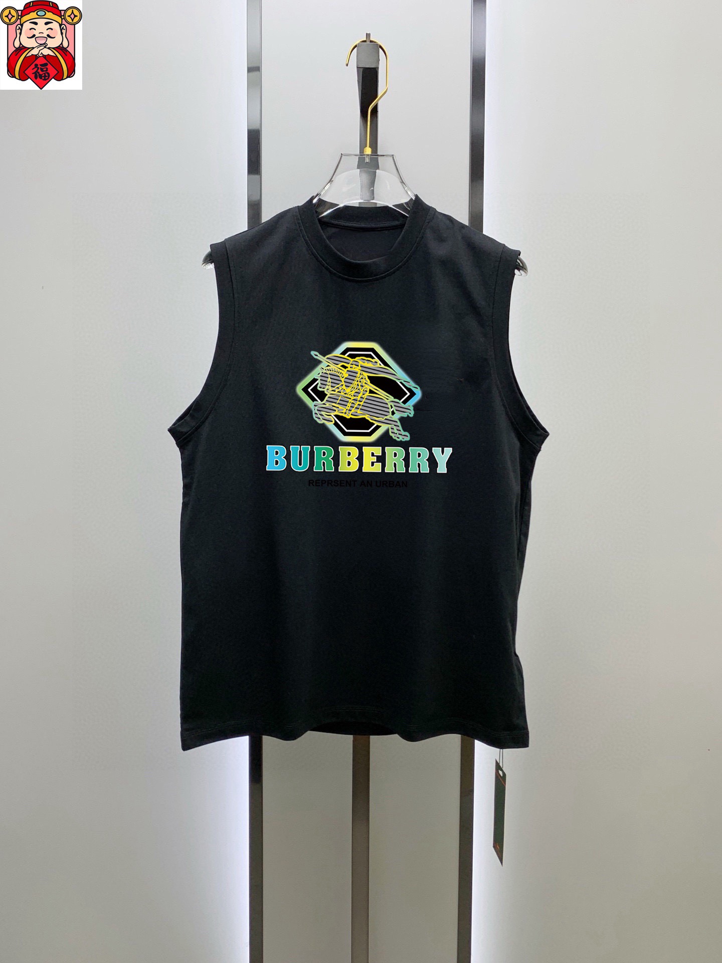 Burberry 品牌：巴宝莉 2026夏季新品背心T袖 简约款式 任何人都可以轻松驾驶 进口定制丝光棉面料 手软舒适有型 吸汗透气