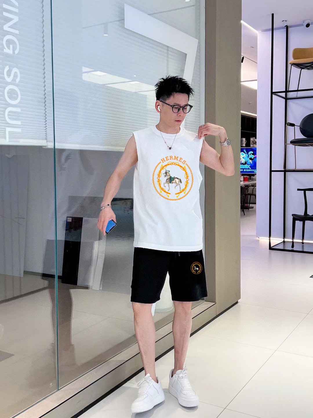 Hermès 品牌：爱马仕 2026 夏季新品背心套装