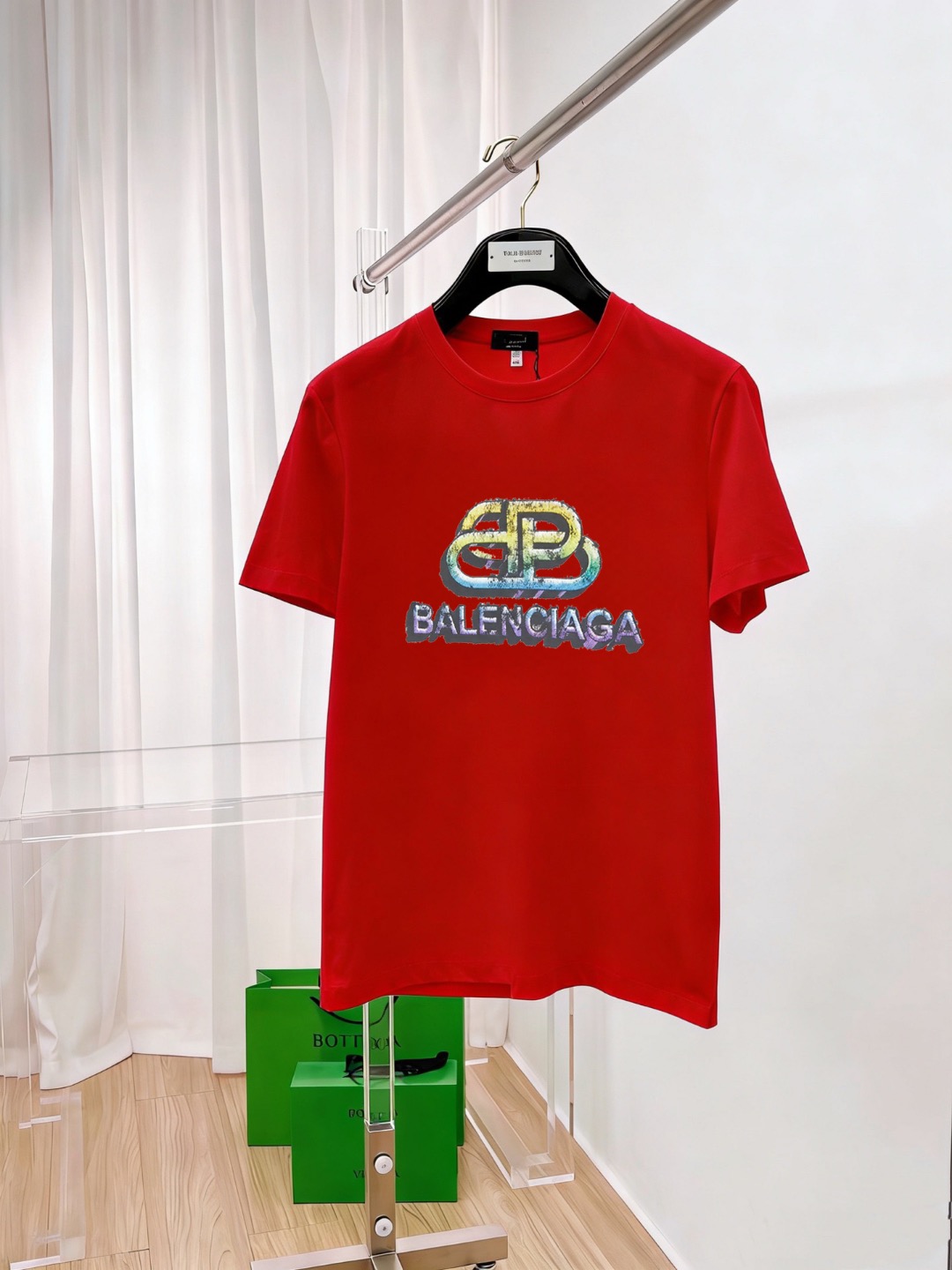 Balenciaga 品牌： 巴黎世家 (胖子福音) 男士休闲短袖T恤 2026春夏新品