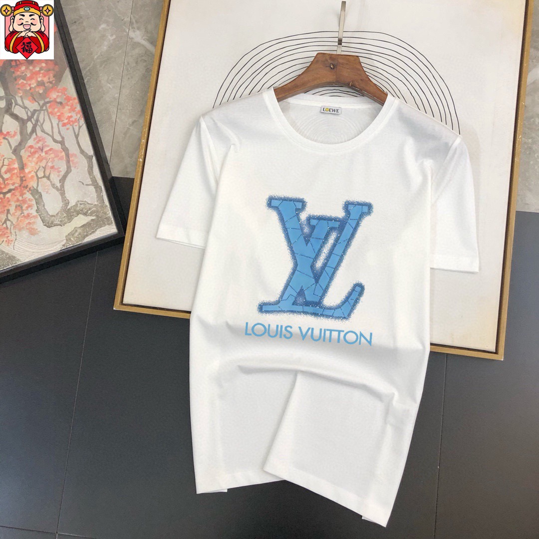Louis Vuitton 品牌： LV (胖子福音) 男士休闲短袖T恤 2026春夏新品