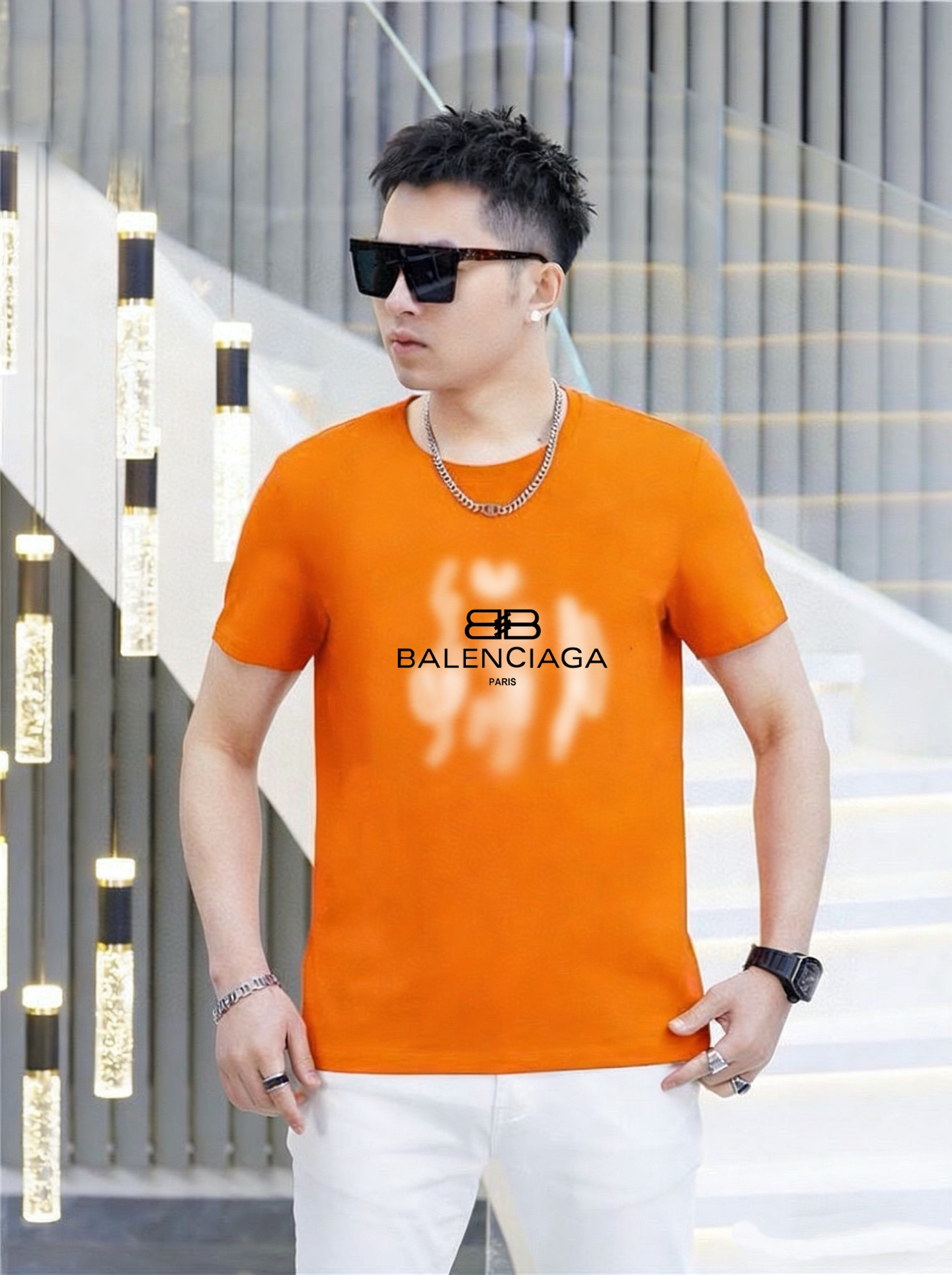 Balenciaga 品牌： 巴黎世家 (胖子福音) 男士休闲短袖T恤 2026春夏新品