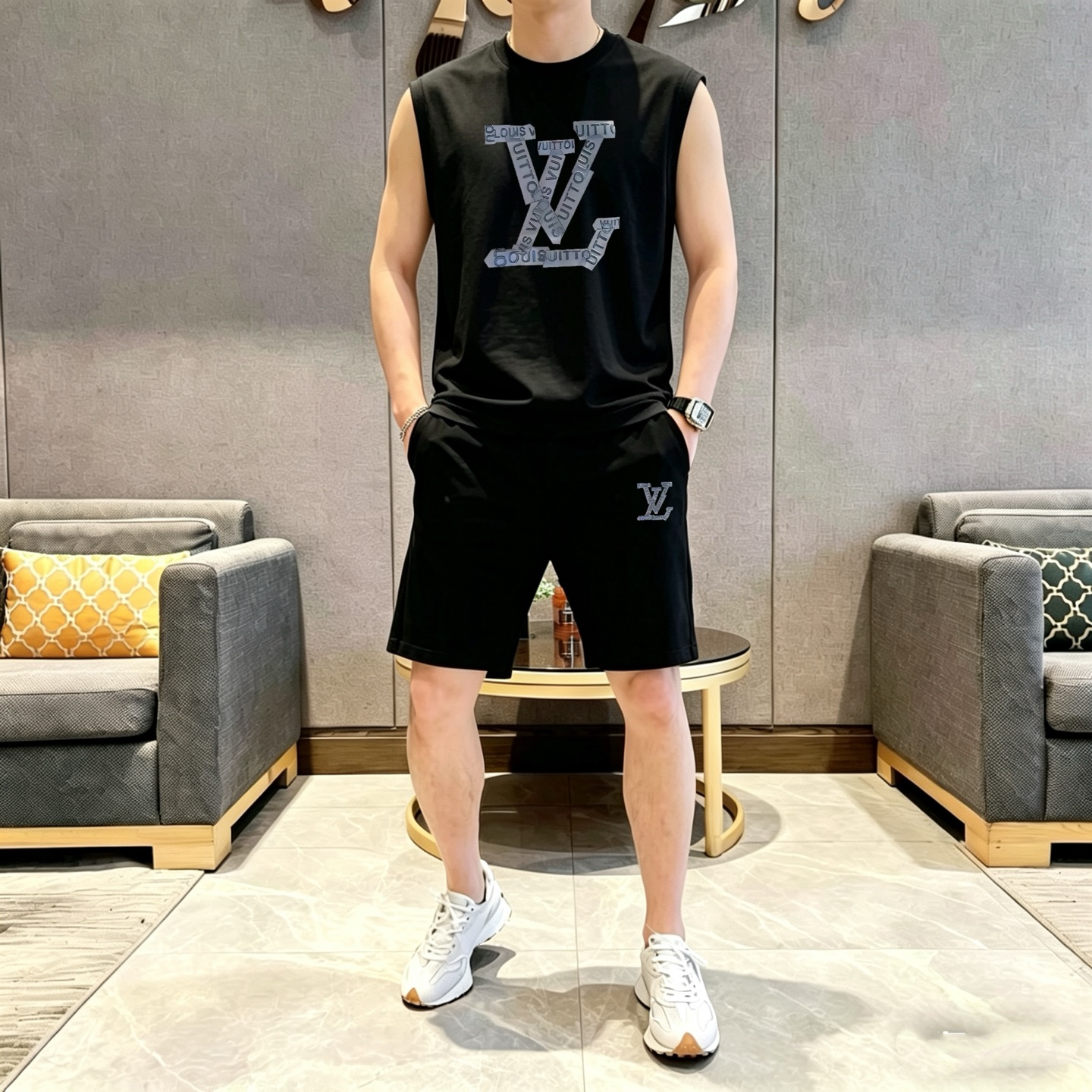 Hermès 品牌：LV 2026 夏季新品背心套装