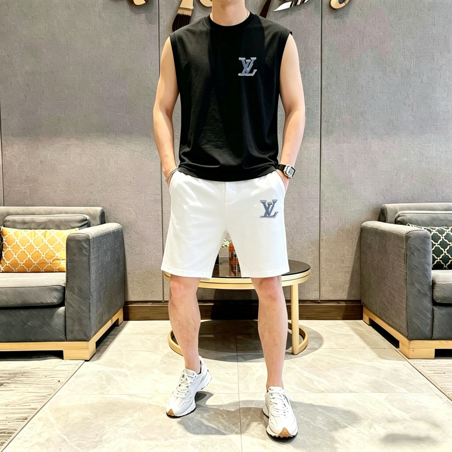 Hermès 品牌：LV 2026 夏季新品背心套装