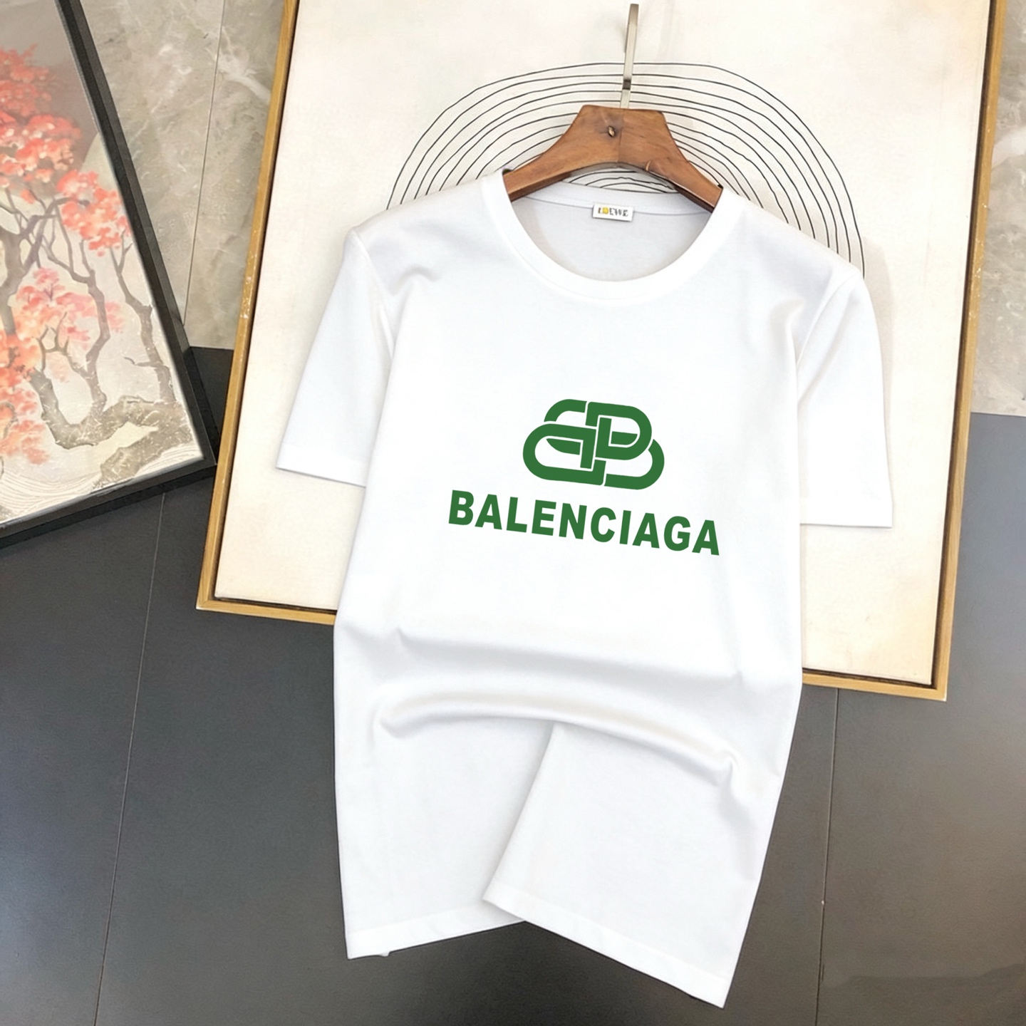 Balenciaga 品牌： 巴黎世家 (胖子福音) 男士休闲短袖T恤 2026春夏新品
