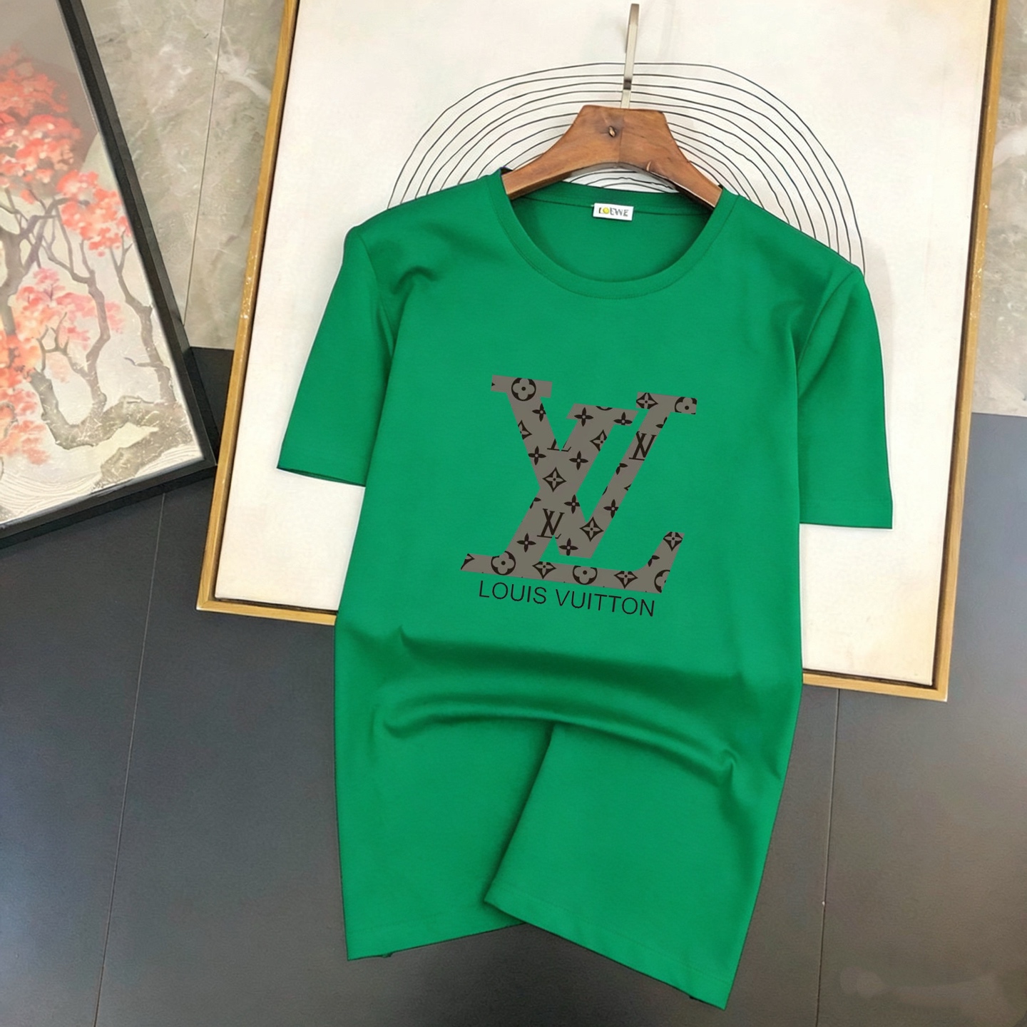 Louis Vuitton 品牌： LV (胖子福音) 男士休闲短袖T恤 2026春夏新品