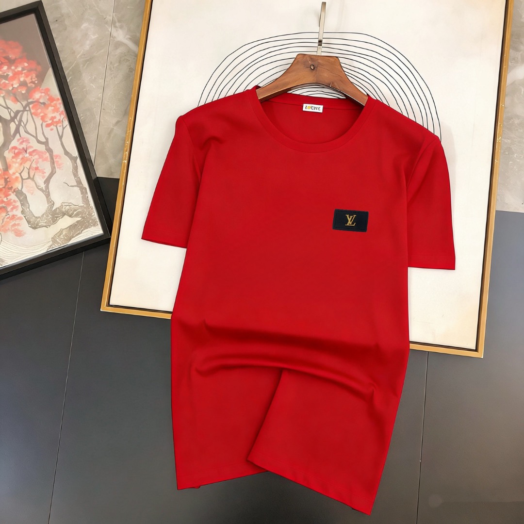 Louis Vuitton 品牌： LV (胖子福音) 男士休闲短袖T恤 2026春夏新品