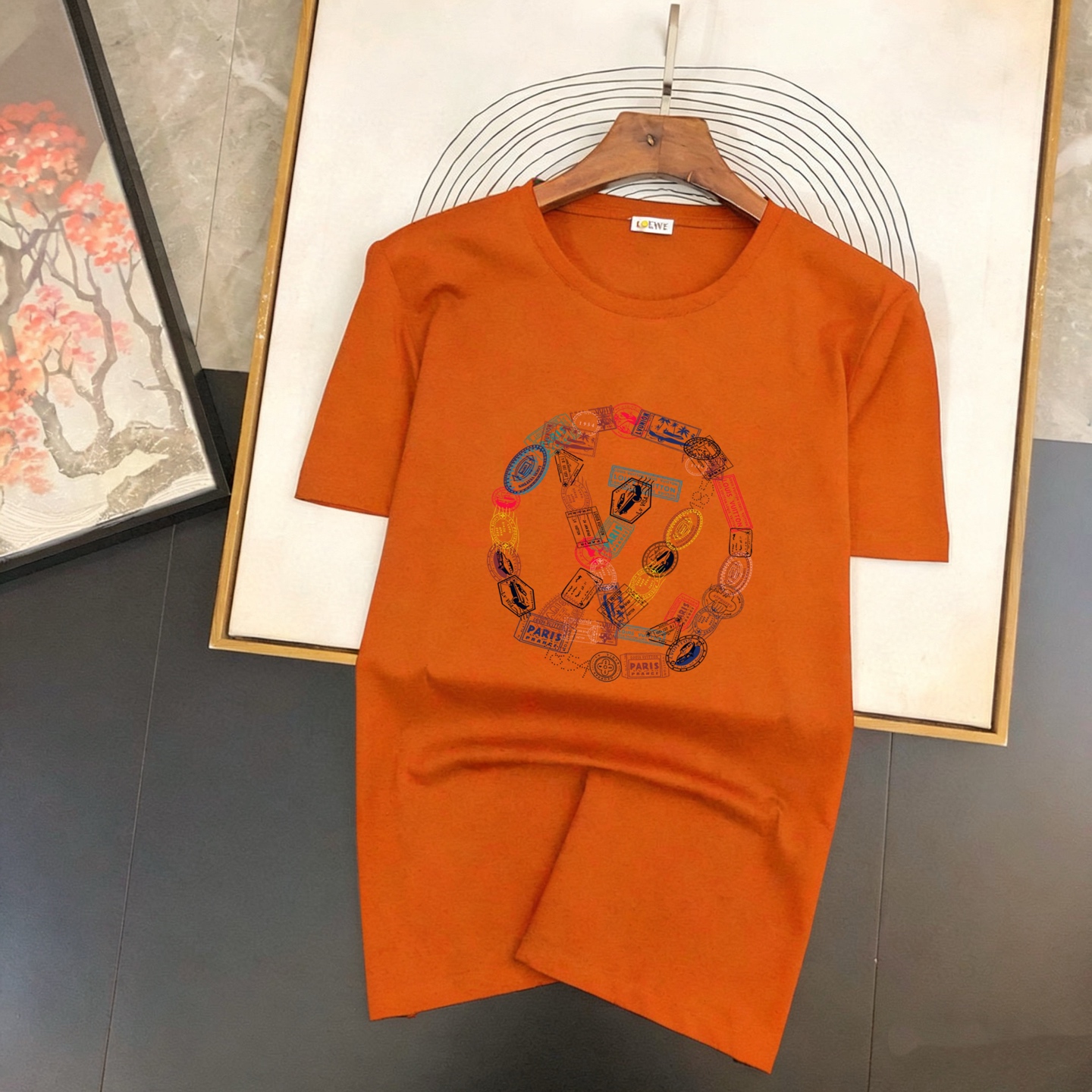Louis Vuitton 品牌： LV (胖子福音) 男士休闲短袖T恤 2026春夏新品