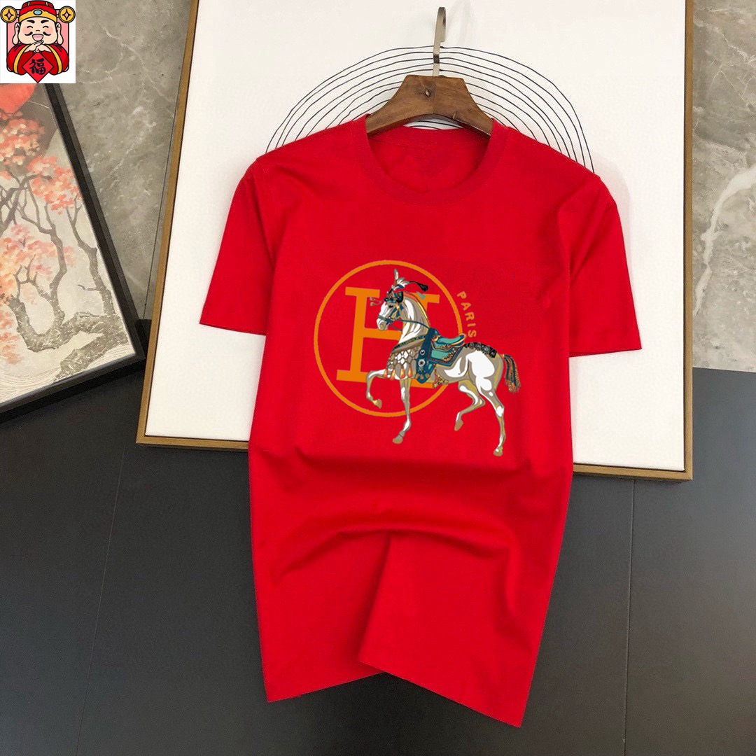 Hermès 品牌： 爱马仕 (胖子福音) 男士休闲短袖T恤 2026春夏新品