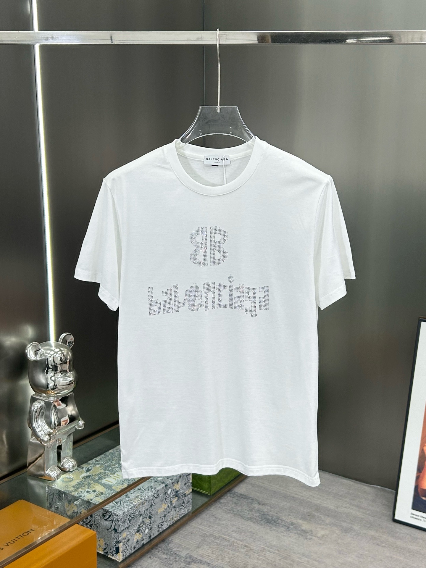 P130 Marca: Balenciaga 2026 Primavera y verano Nuevo modelo europeo de contador GW, modelo de celebridad de pasarela pe…