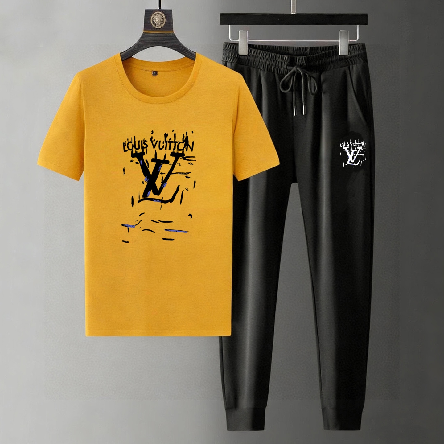 Marca P150: Mismo estilo que el sitio web oficial de LV 2026. Marca de lujo de renombre mundial. Traje 🐂 de verano par…