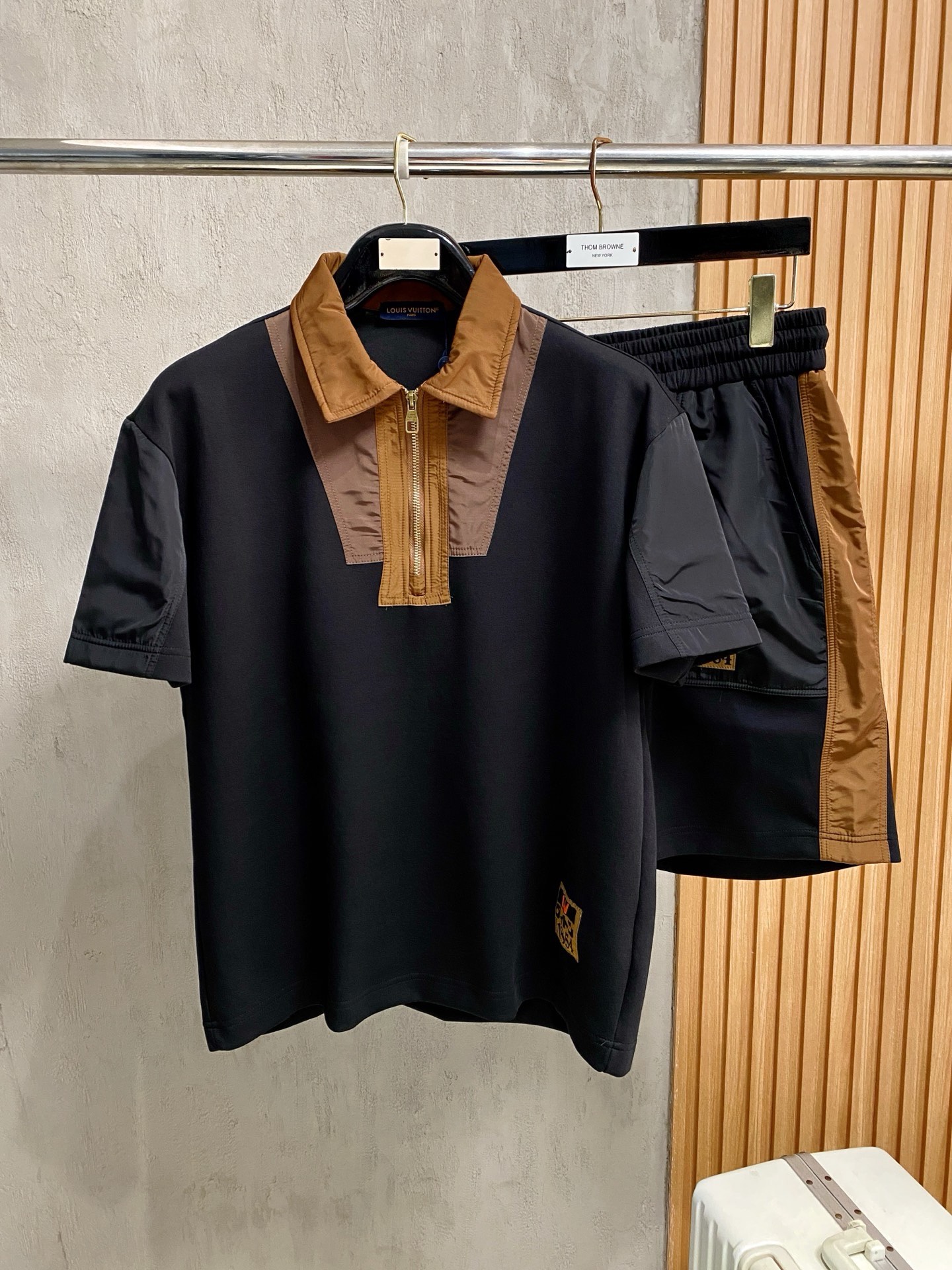 P290 Marca: LV 2026 último estilo de verano, mismo estilo para hombres y mujeres, traje de pantalones cortos de camiset…