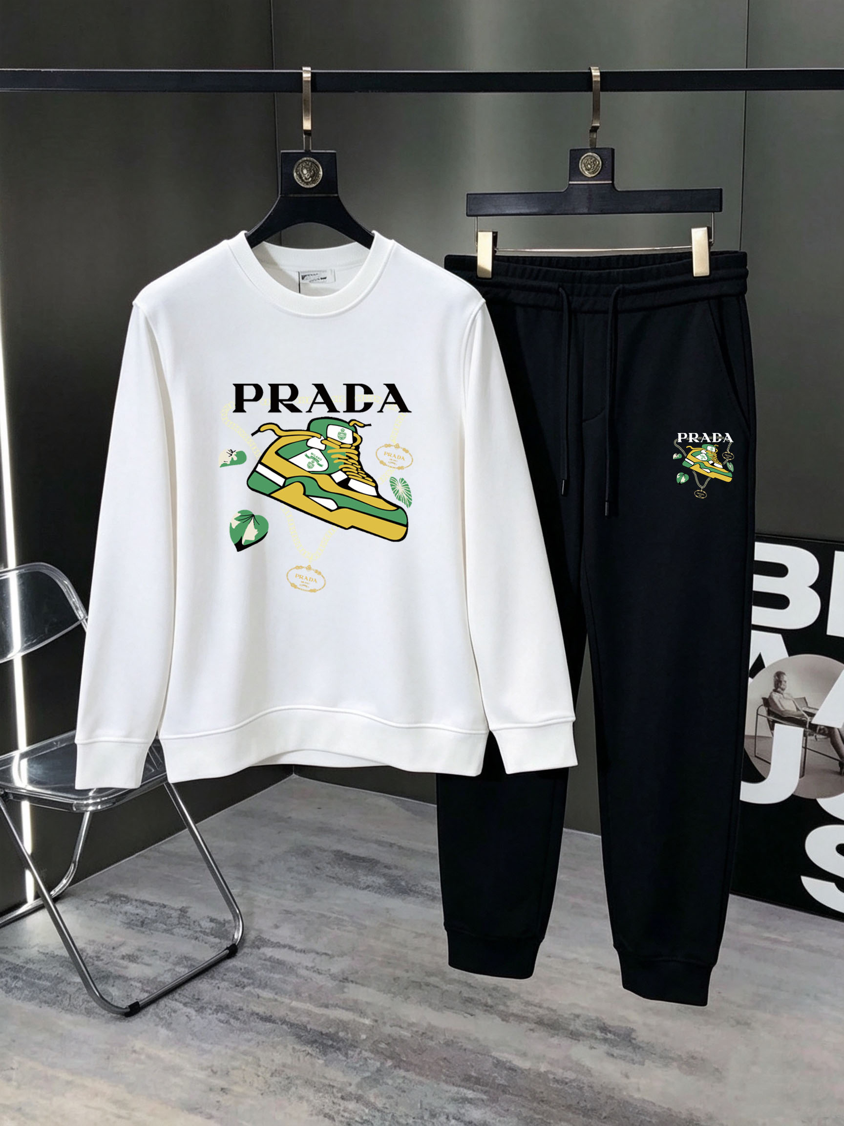 💰 ( ) 2026 🇭🇰 100% M-5XL 220 ) Prada Completo FelpaCompleto