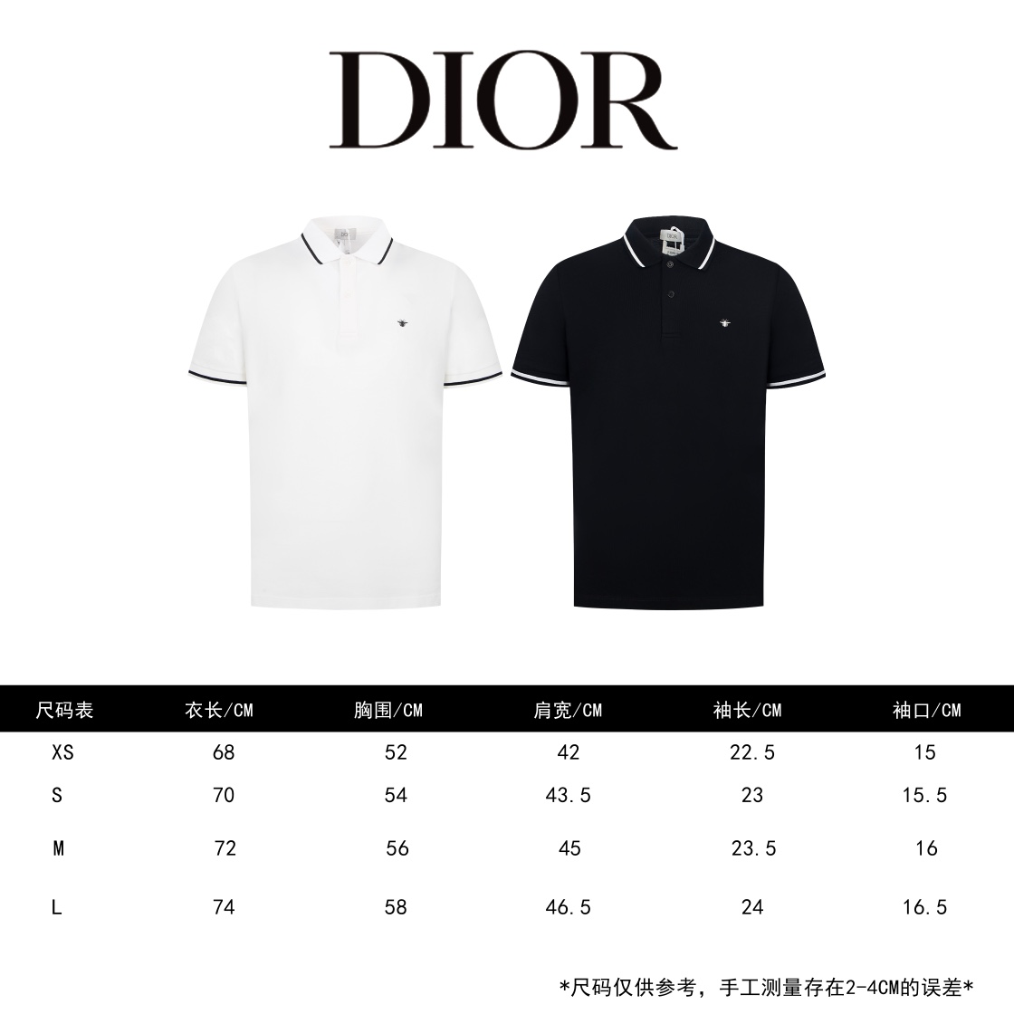 Dior Clothing Polo Embroidery