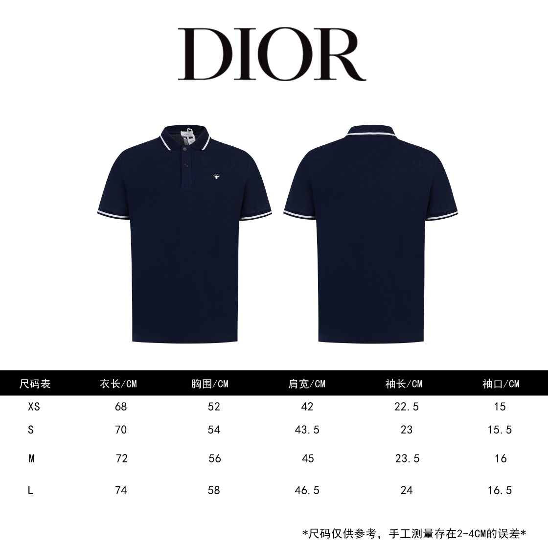 High Quality Designer
 Dior Cheap
 Clothing Polo Embroidery
