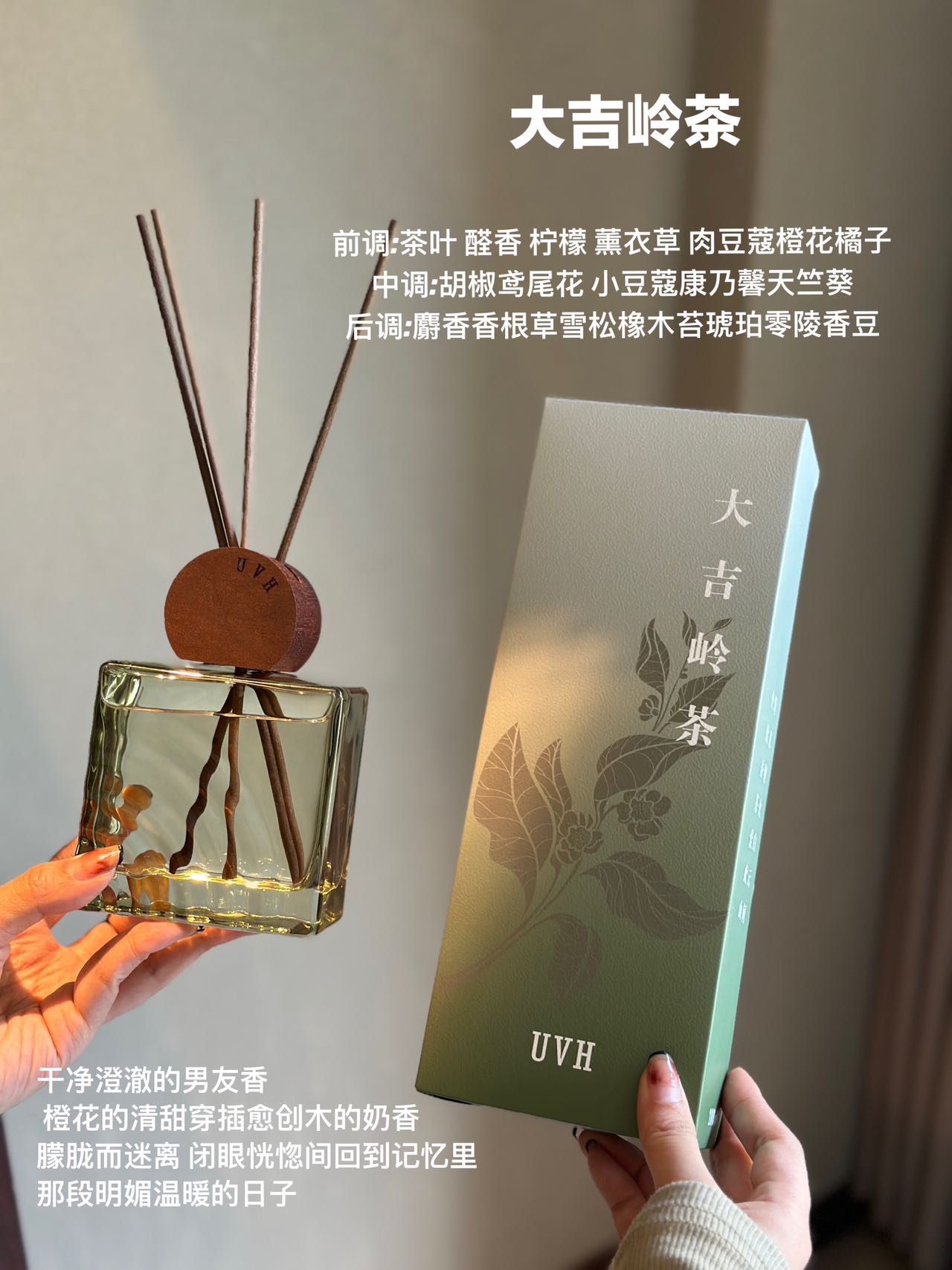 Darjeeling Tea Home Fragrance Diffuser, an extension of the classic - Perfume