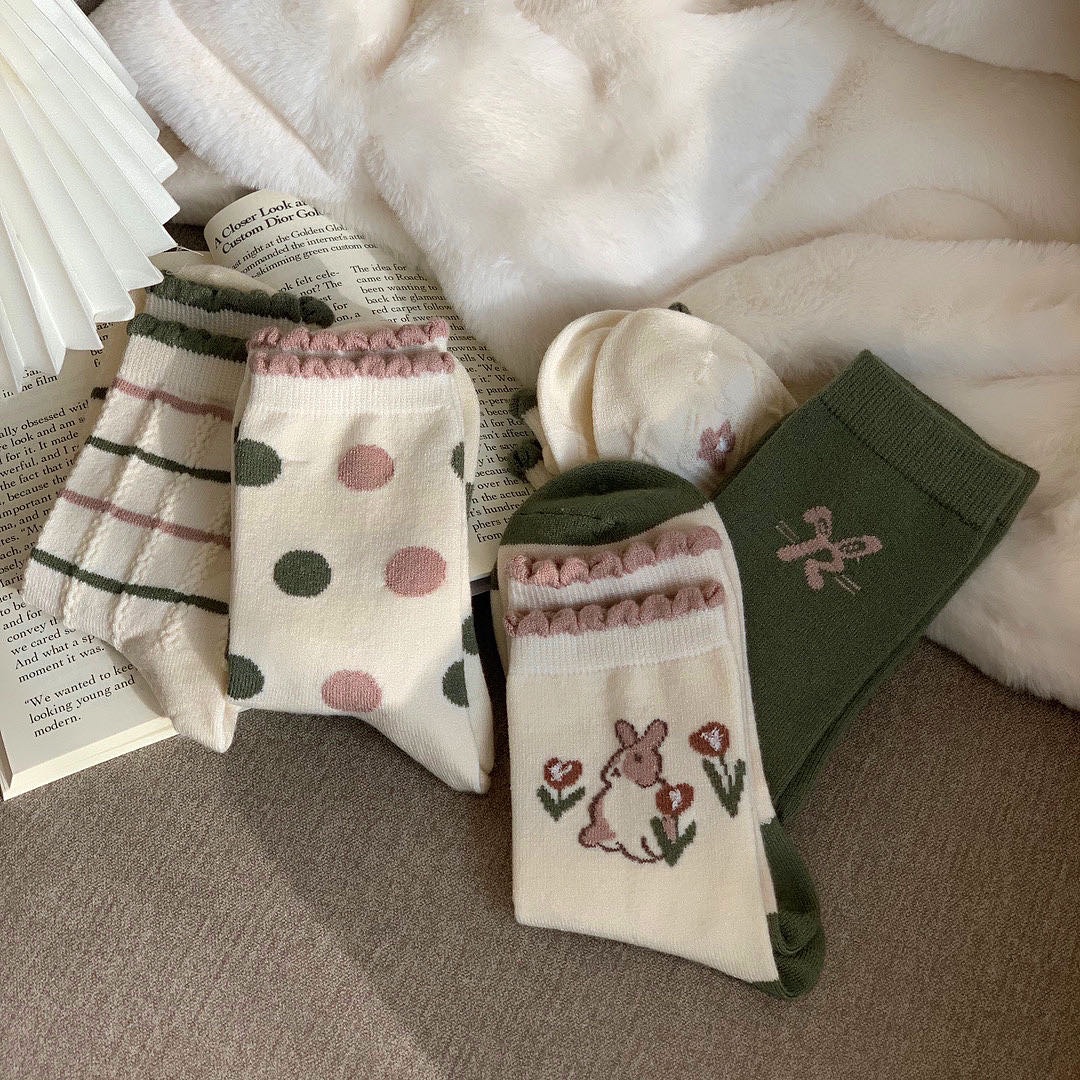 Crafted with a clean, versatile aesthetic, these socks feature a soft - Comprehensive 2