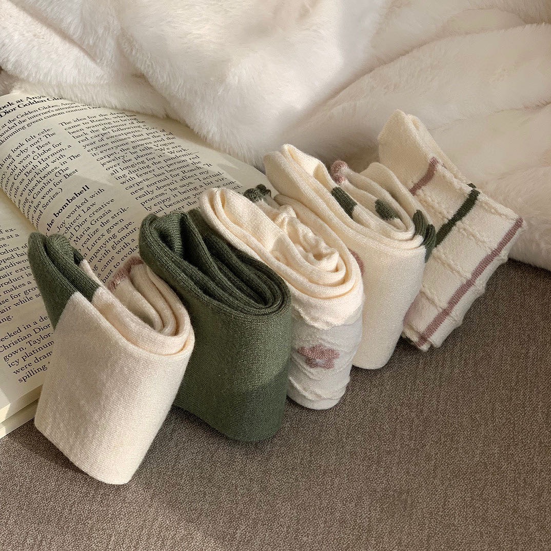 Crafted with a clean, versatile aesthetic, these socks feature a soft - Comprehensive 3