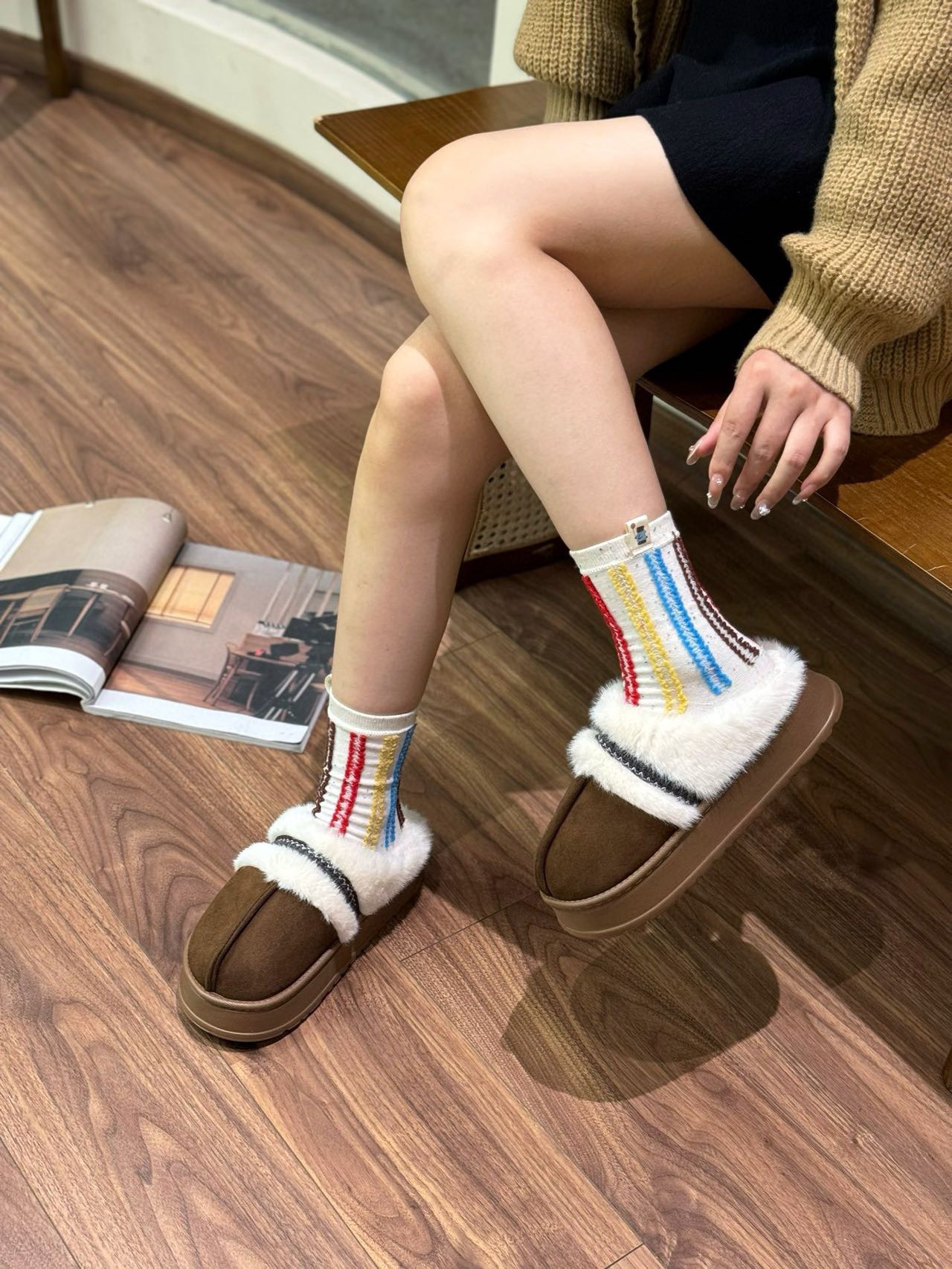 Autumn Mid-Calf Socks - Comprehensive 6