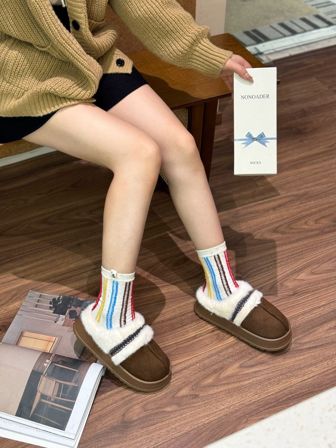 Autumn Mid-Calf Socks - Comprehensive 5