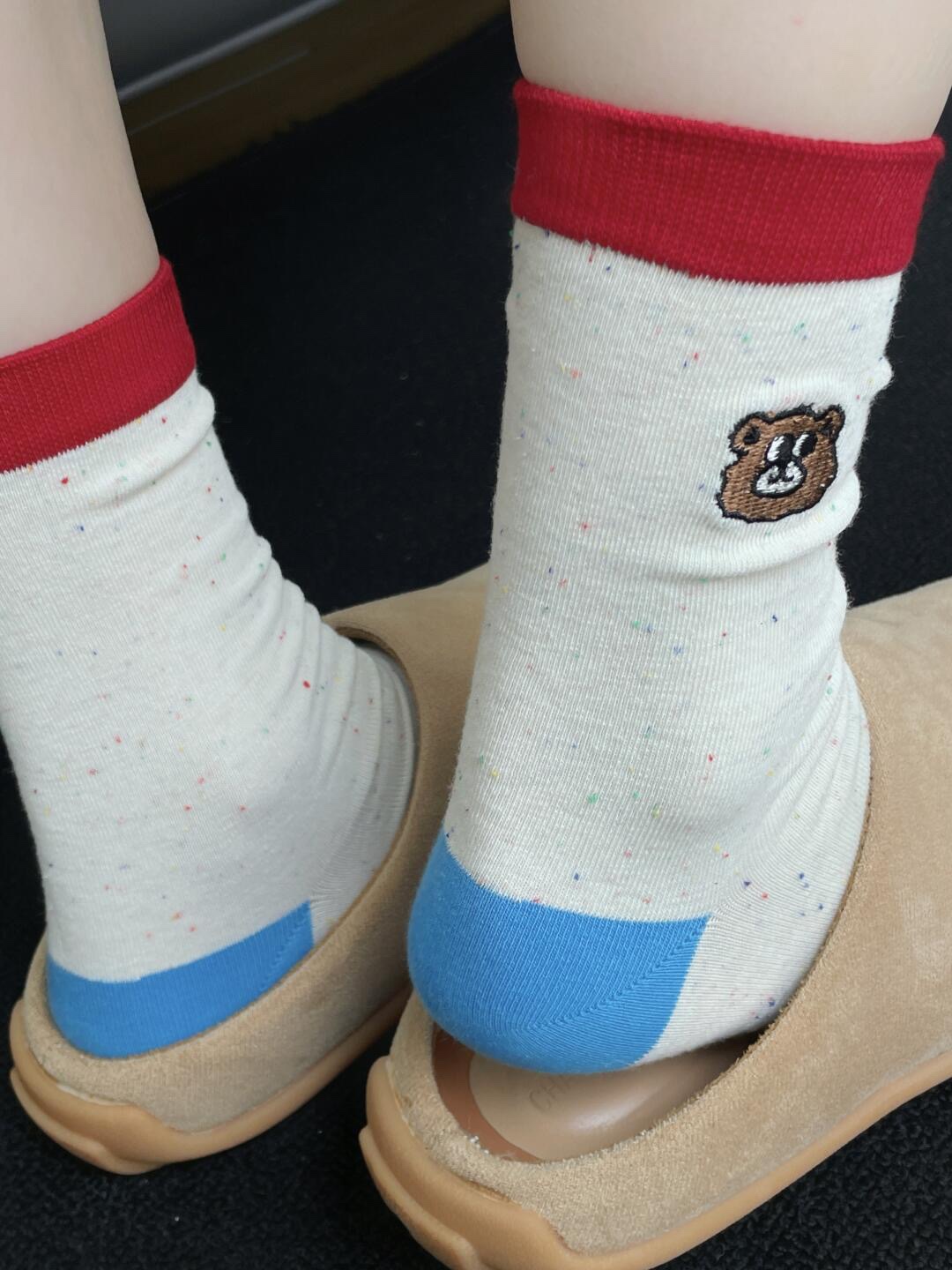 Whimsical cartoon-motif socks designed for early autumn wear, crafted - Comprehensive 4